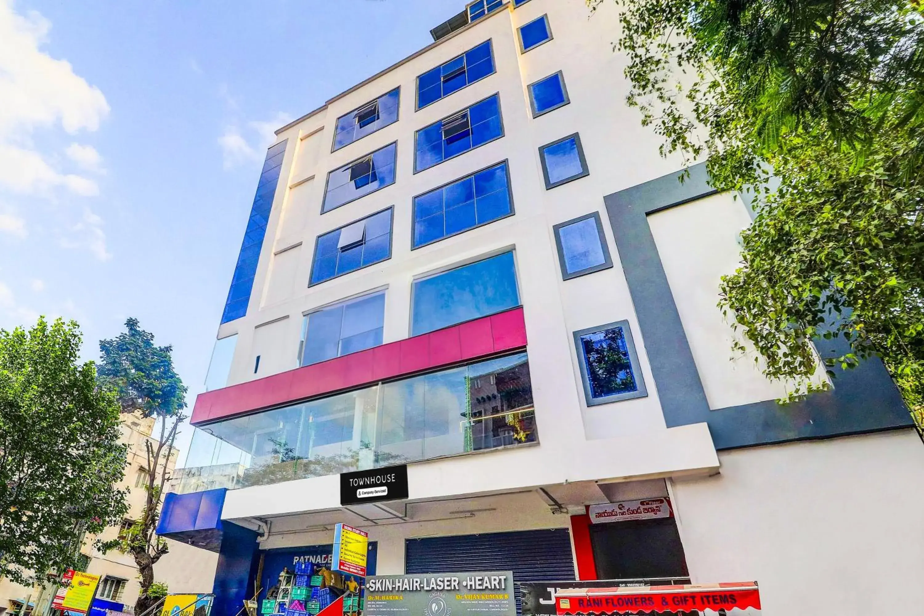 Facade/entrance in Super Townhouse SR Nagar Near RCC Premier Facade/entrance in Super Townhouse SR Nagar Near RCC Premier