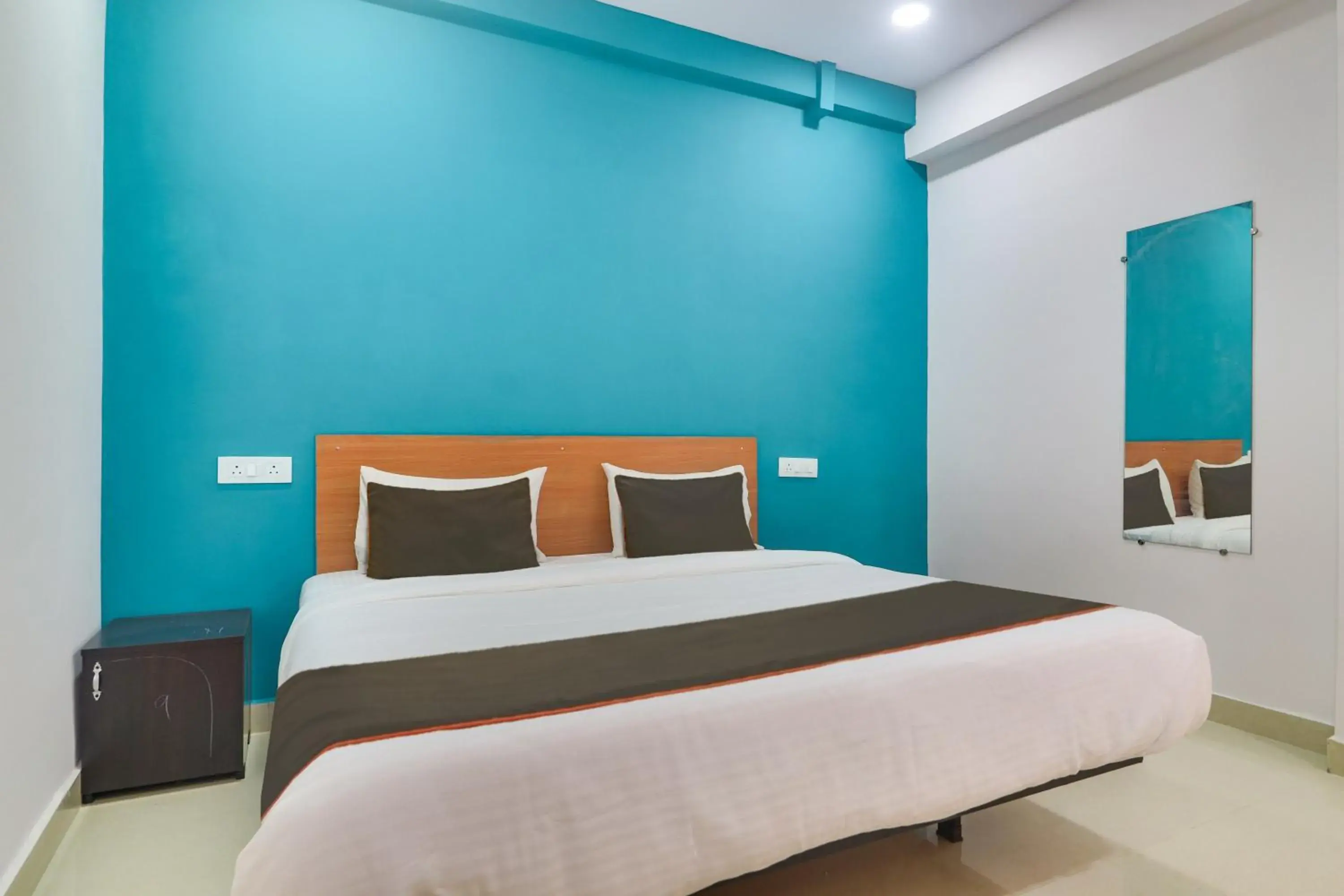 Bedroom, Bed in Super Collection O Rbs Kothapet-nagole Road Bedroom, Bed in Super Collection O Rbs Kothapet-nagole Road