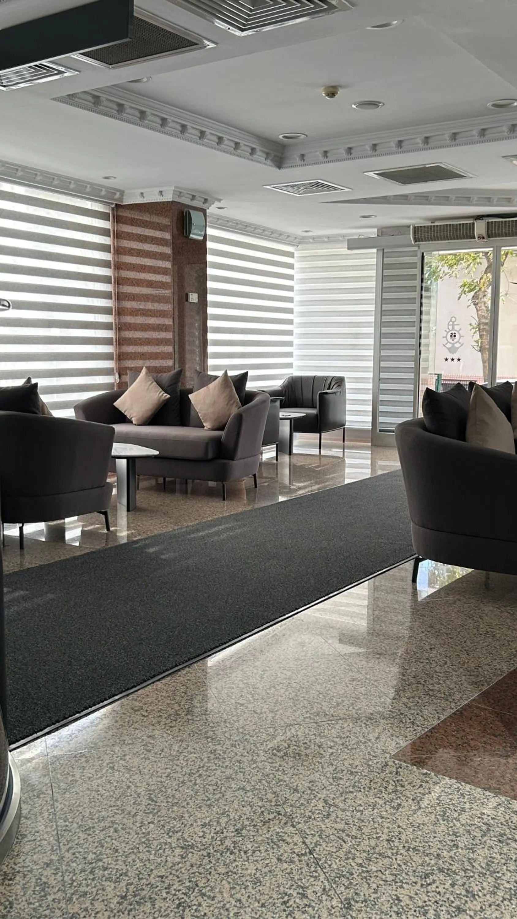 Seating area in Grand Hotel Seferoğlu