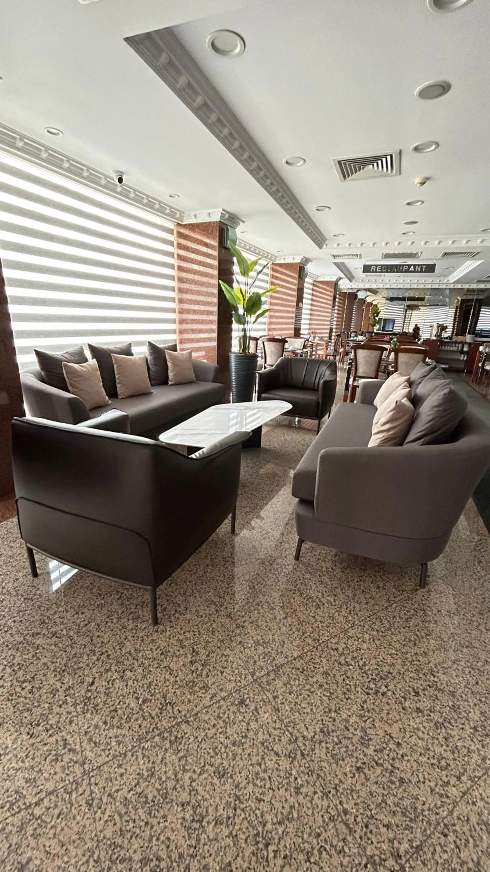 Seating area in Grand Hotel Seferoğlu