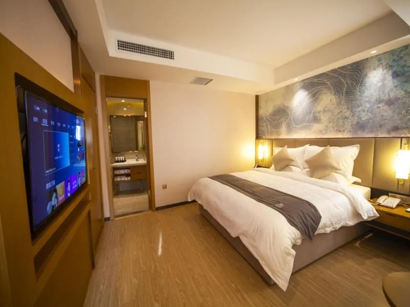 Bed in GreenTree Eastern Hotel Hebi Jun County Passenger Station