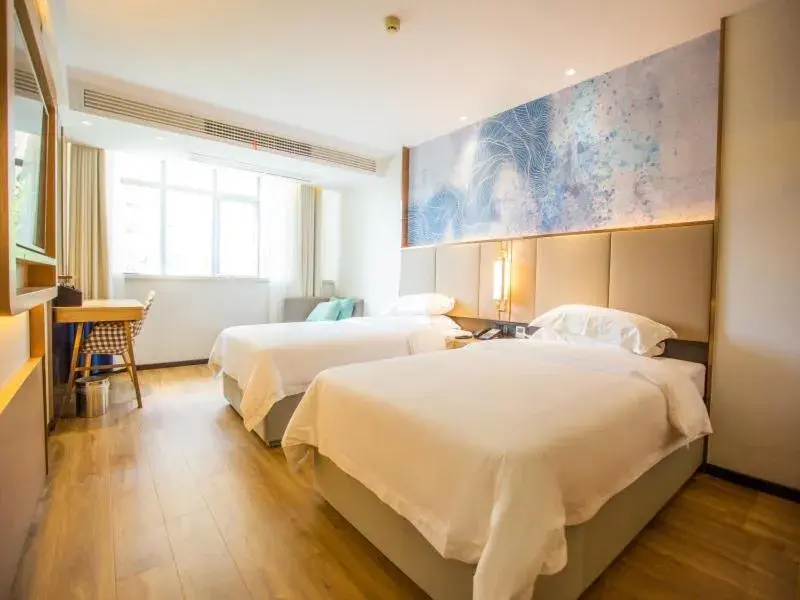 Bed in GreenTree Eastern Hotel Huai'an Suning Plaza West Huaihai Road Bed in GreenTree Eastern Hotel Huai'an Suning Plaza West Huaihai Road