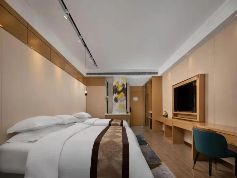 Bed in GreenTree Eastern Hotel Tianjin Wuqing Wanda Plaza