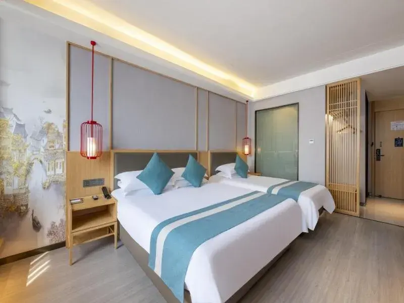 Bed in GreenTree Eastern Hotel Chuzhou Government East Garden Road Bed in GreenTree Eastern Hotel Chuzhou Government East Garden Road