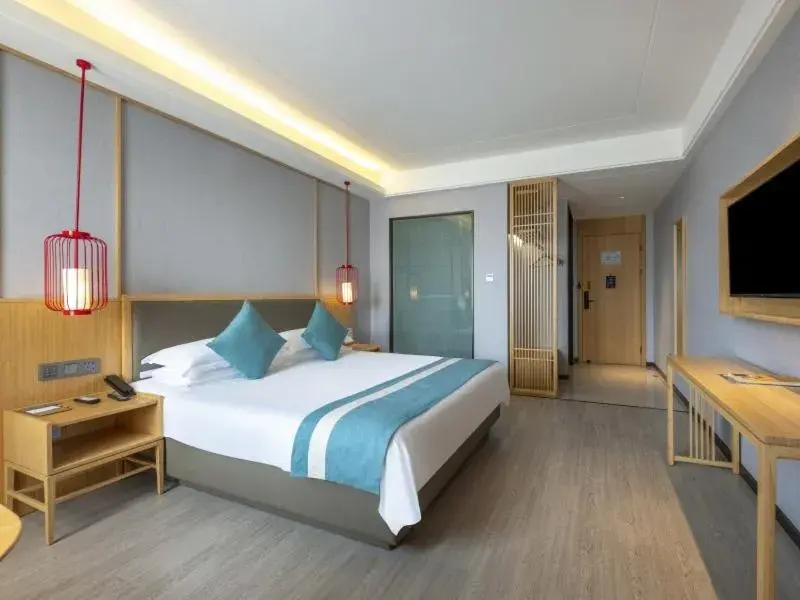 Bed in GreenTree Eastern Hotel Chuzhou Government East Garden Road Bed in GreenTree Eastern Hotel Chuzhou Government East Garden Road