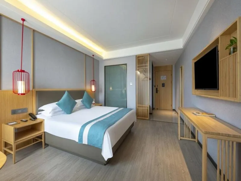 Bed in GreenTree Eastern Hotel Chuzhou Government East Garden Road