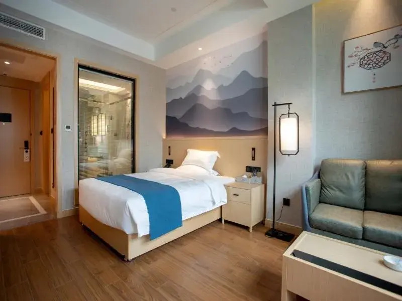 Bed in GreenTree Eastern Hotel Henan Anyang Hua County Wuzhou New Times Square Bed in GreenTree Eastern Hotel Henan Anyang Hua County Wuzhou New Times Square