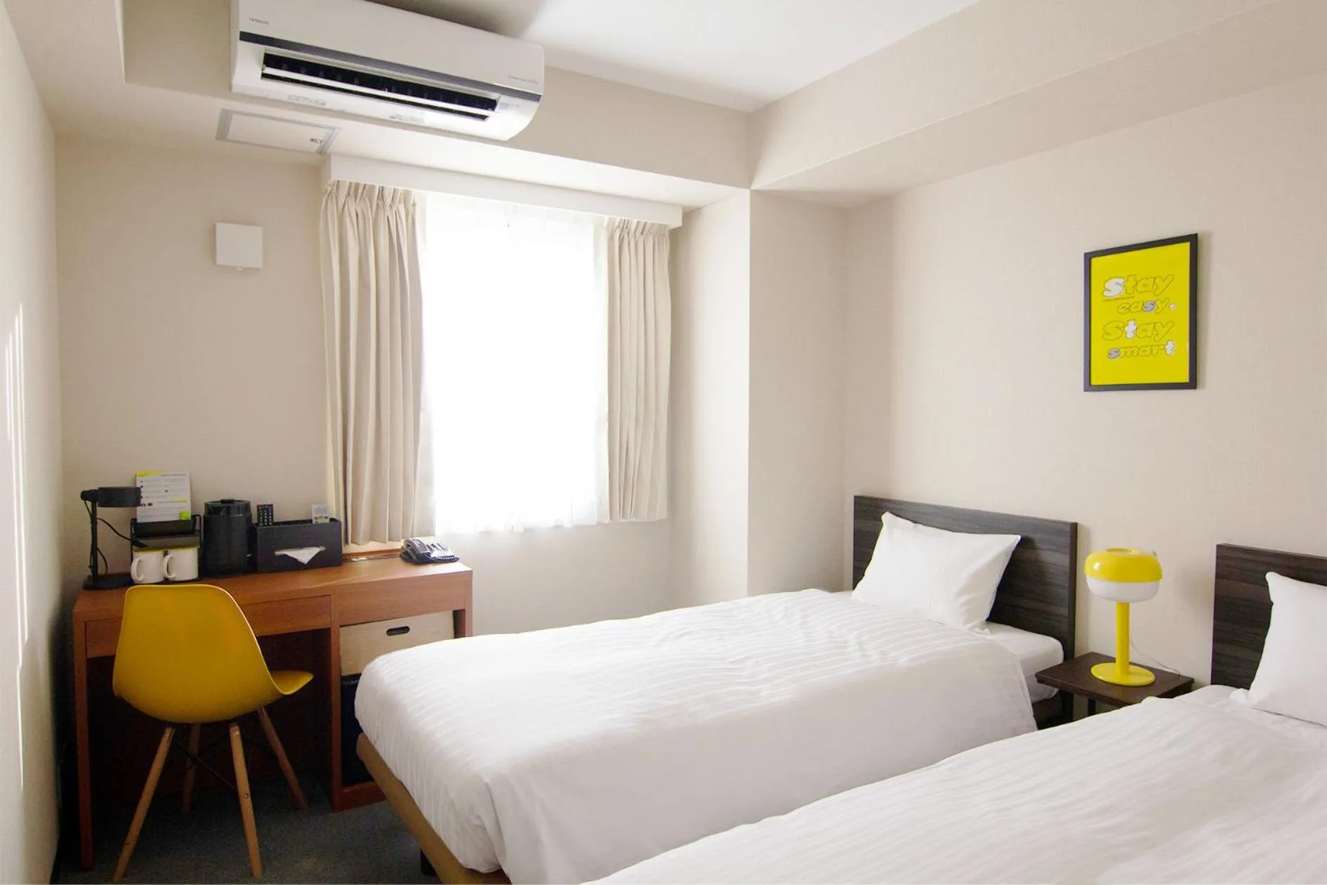 Photo of the whole room, Bed in CHECKinn Osaka Shinimamiya