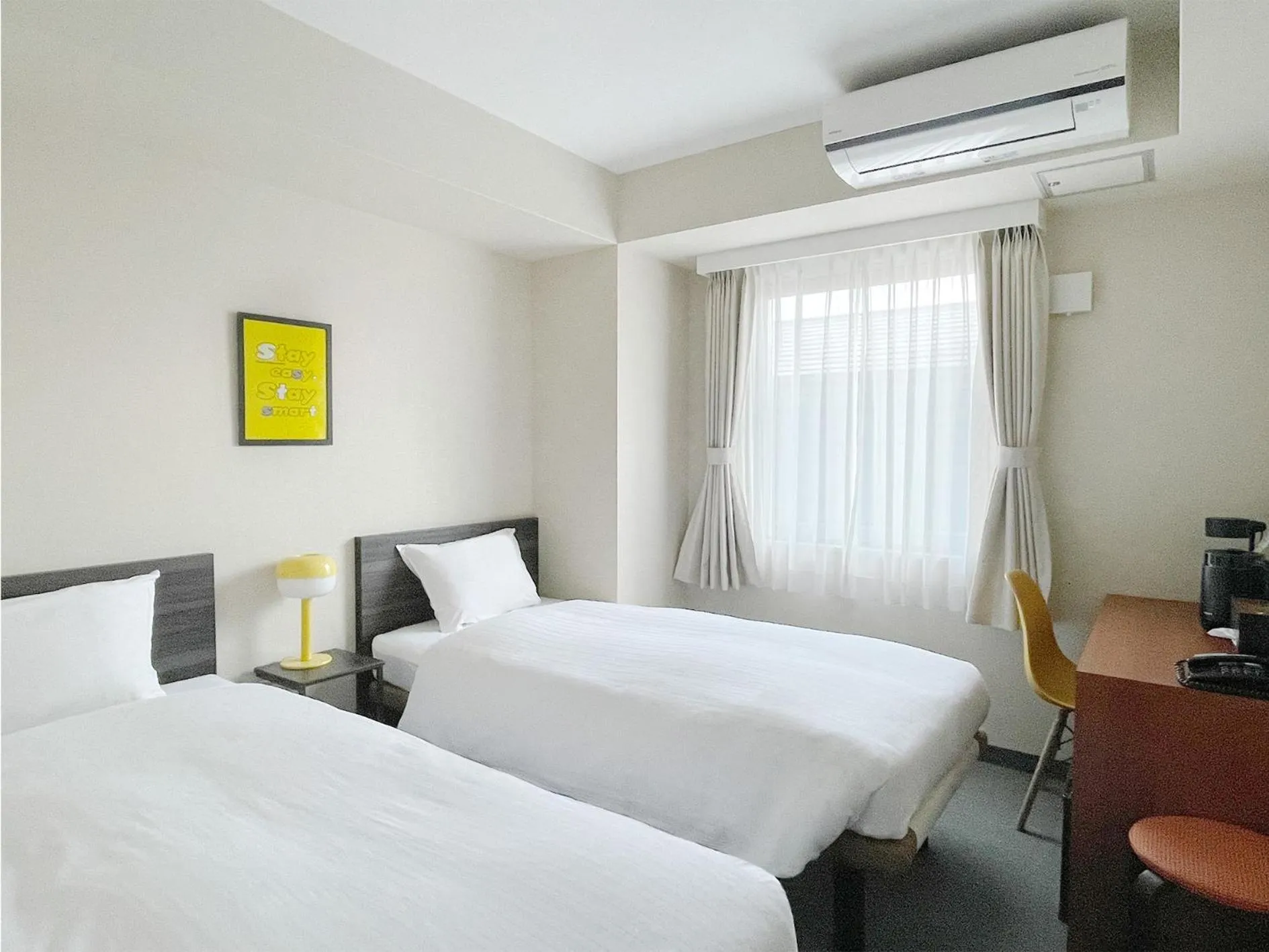 Photo of the whole room, Bed in CHECKinn Osaka Shinimamiya