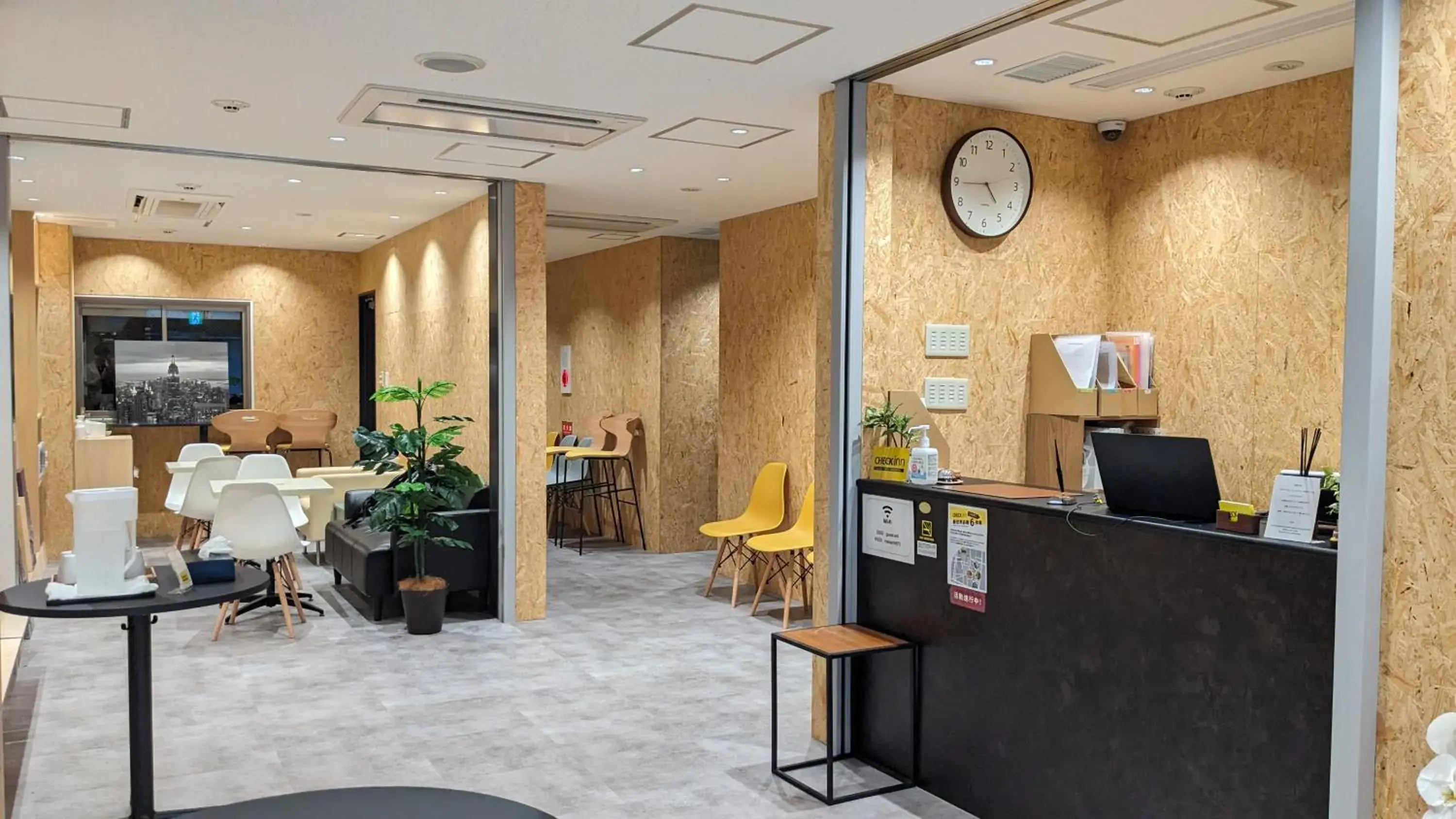 Lobby or reception in CHECKinn Osaka Shinimamiya Lobby or reception in CHECKinn Osaka Shinimamiya