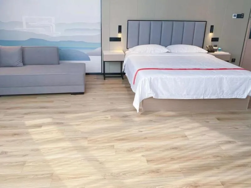 Bed in GreenTree Eastern Hotel Fuyang Jieshou Railway Station East Xinyang Road