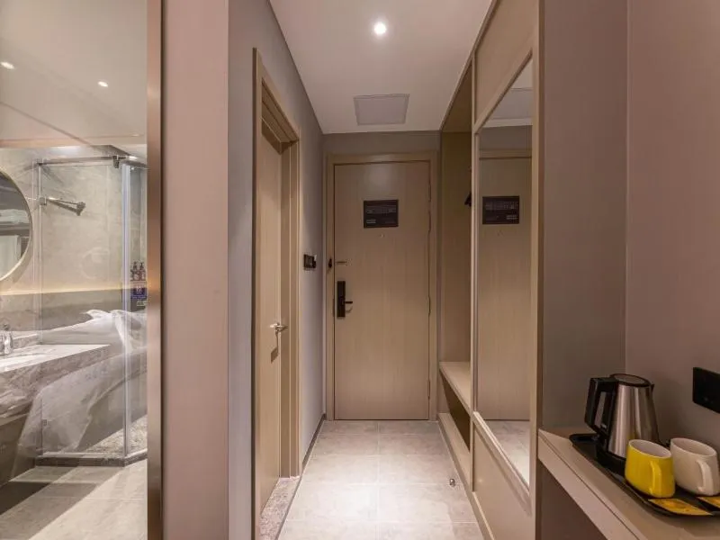 Bed in Gya Hotel Suzhou Hanshan Temple Binhe Road