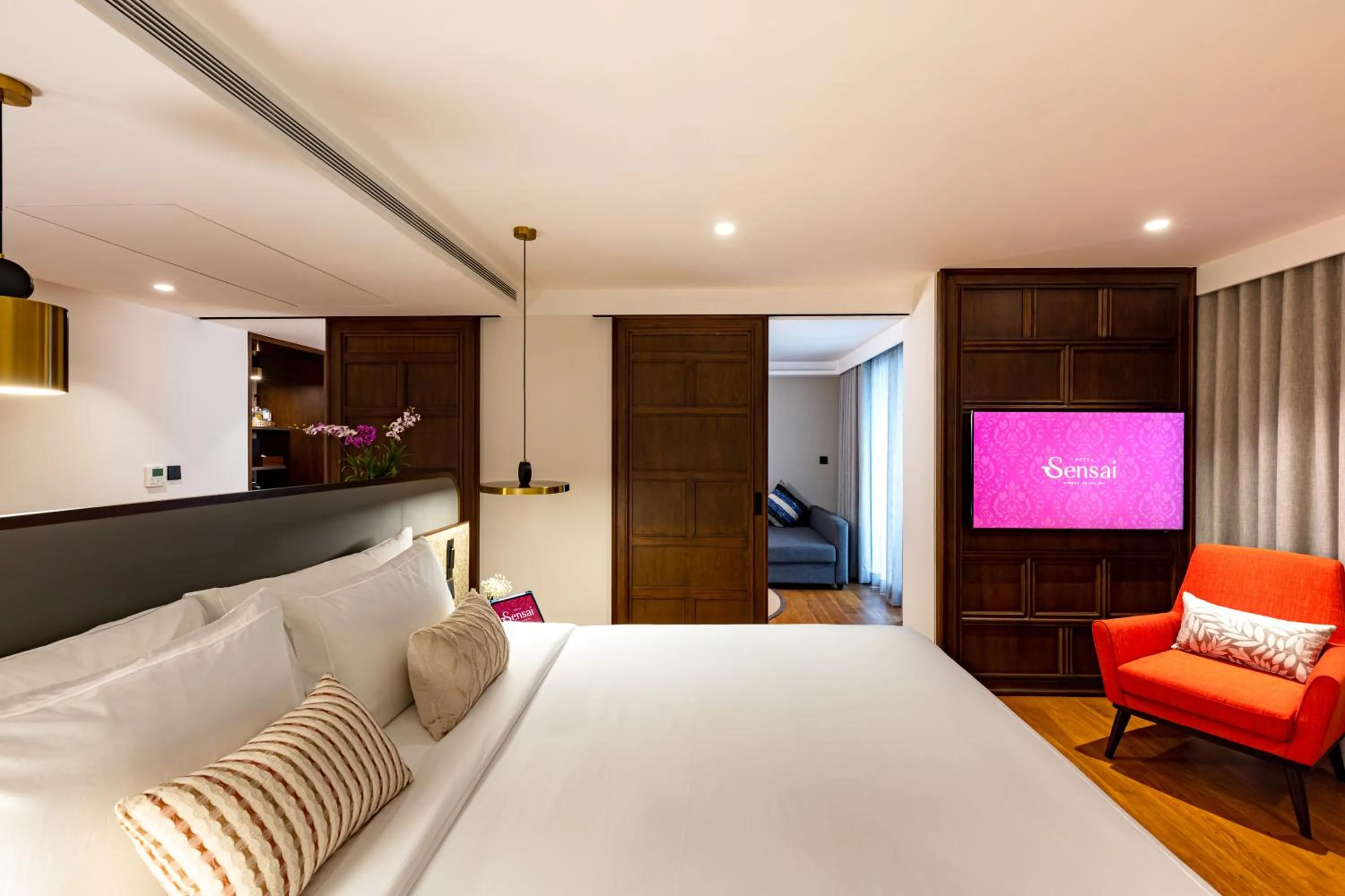 Bedroom, Bed in Hotel Sensai Nimman Chiang Mai - Adults Only