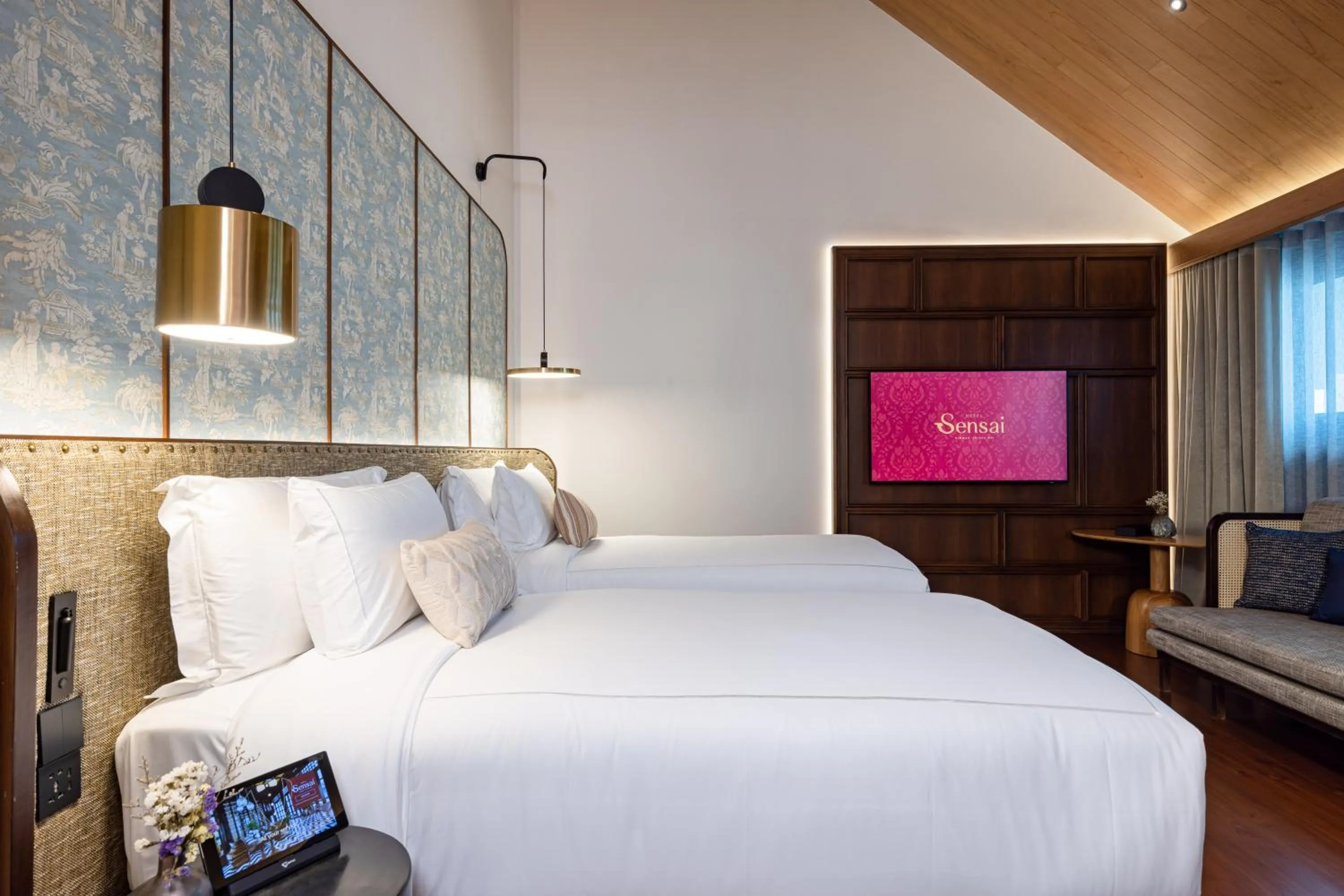 Bedroom, Bed in Hotel Sensai Nimman Chiang Mai - Adults Only