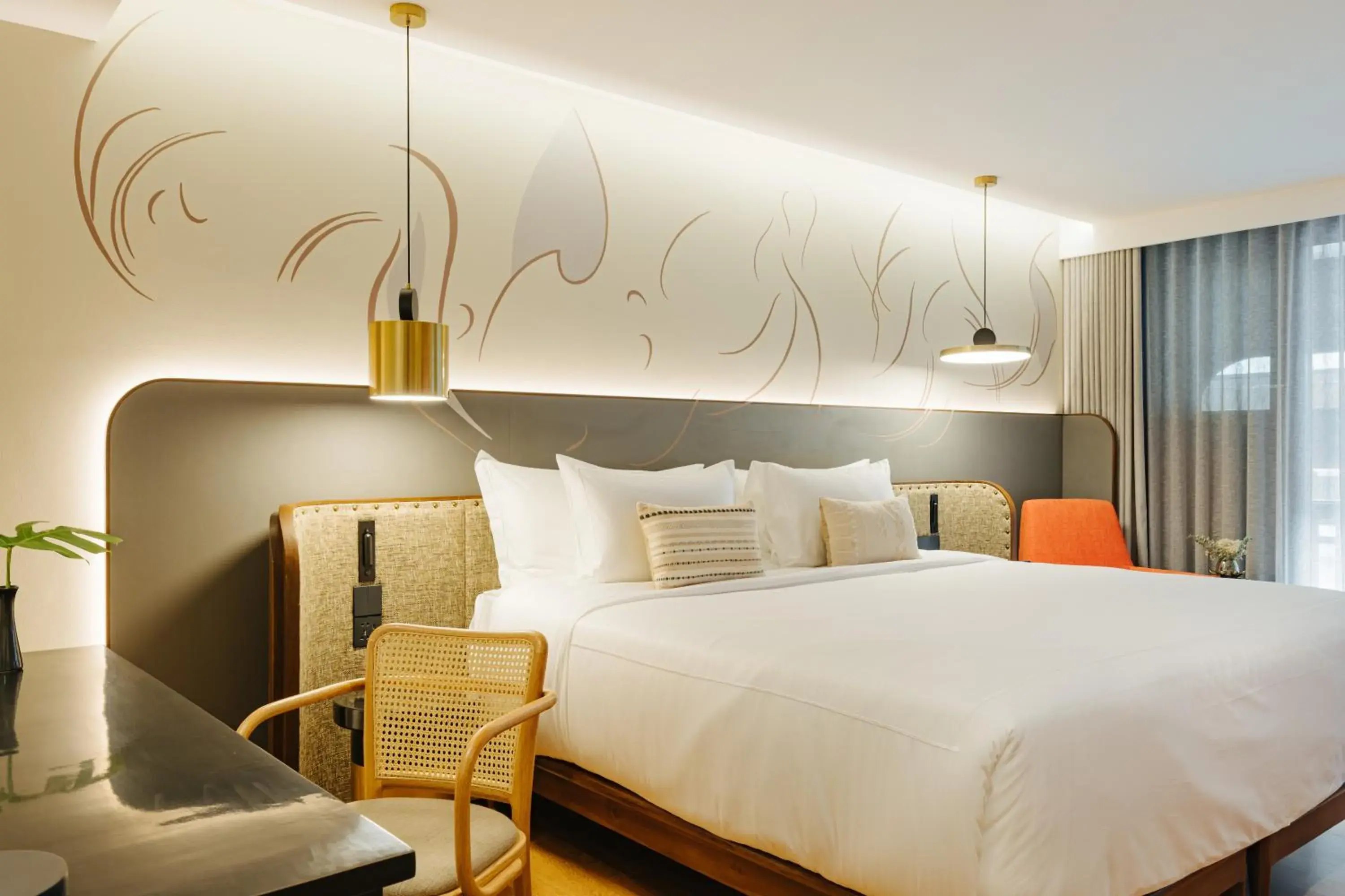 Bed in Hotel Sensai Nimman Chiang Mai - Adults Only Bed in Hotel Sensai Nimman Chiang Mai - Adults Only