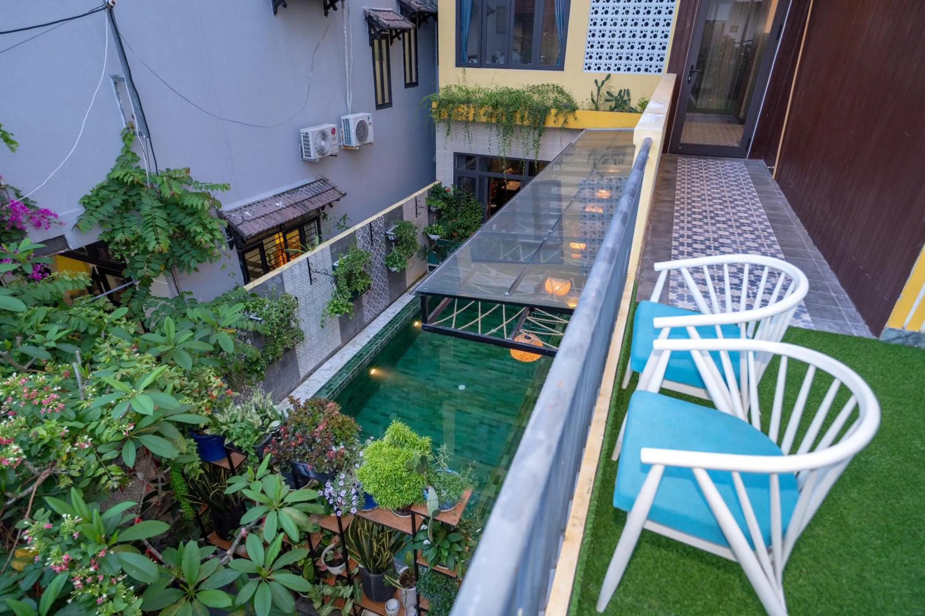 Balcony/Terrace in Villa De Pi's Hoi An