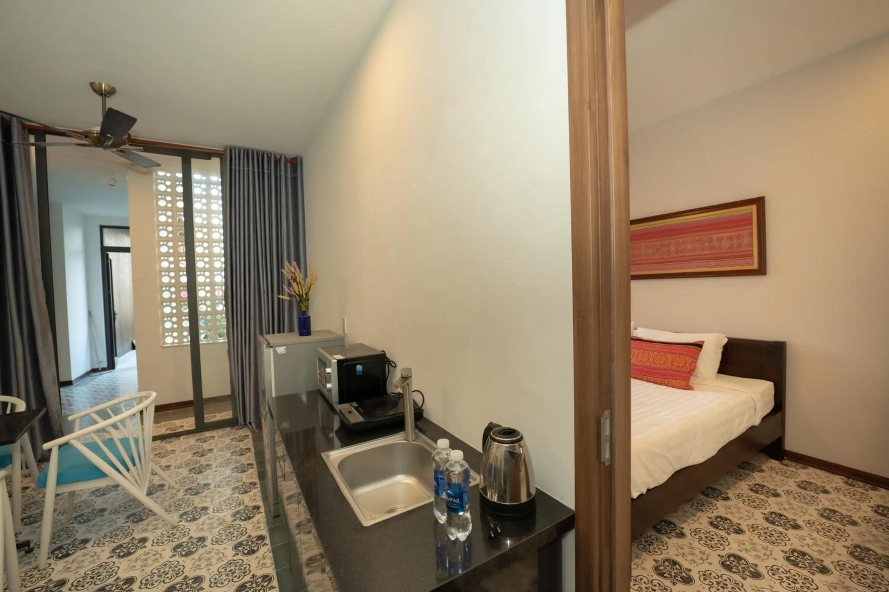 Photo of the whole room, Bed in Villa De Pi's Hoi An