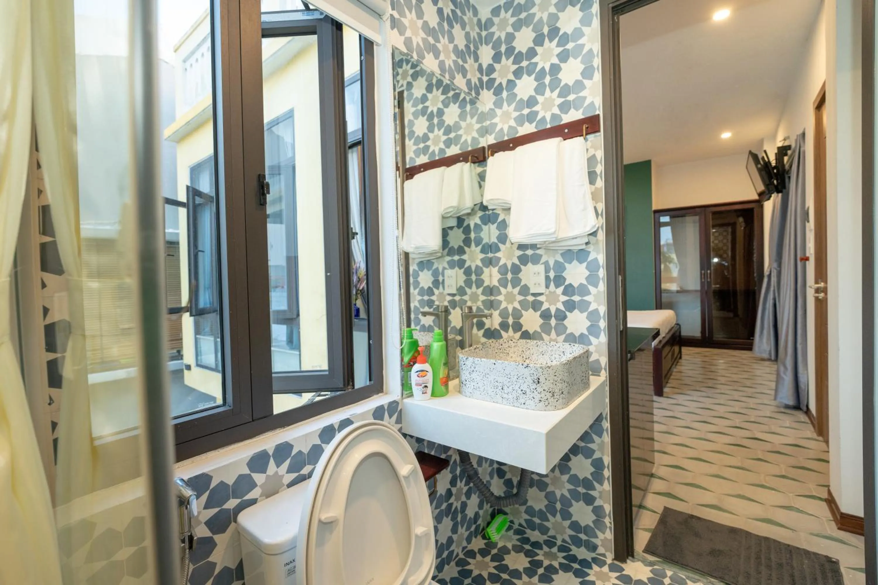 Bathroom in Villa De Pi's Hoi An