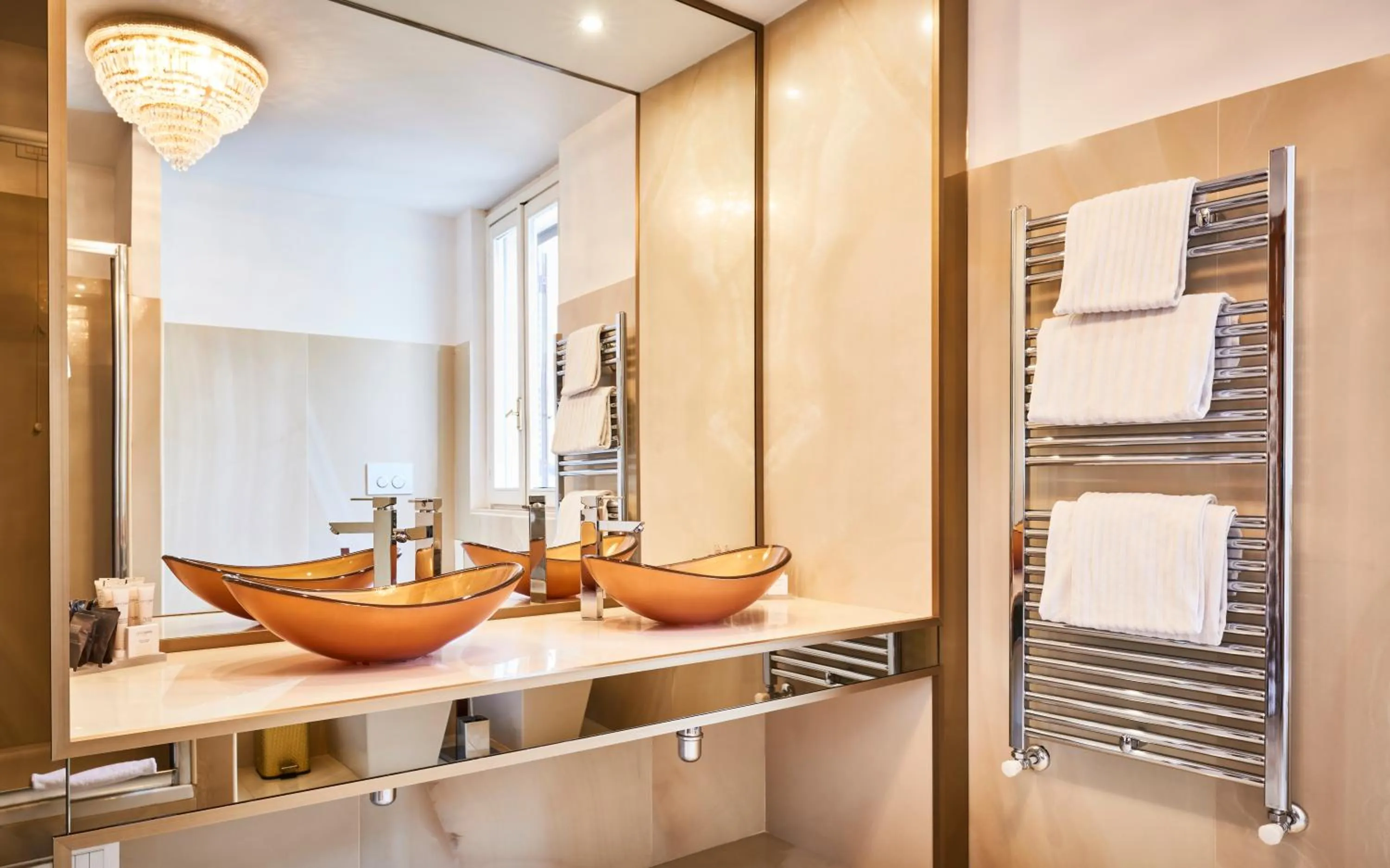 Bathroom in Penthouse Suite Rome - Private Suites