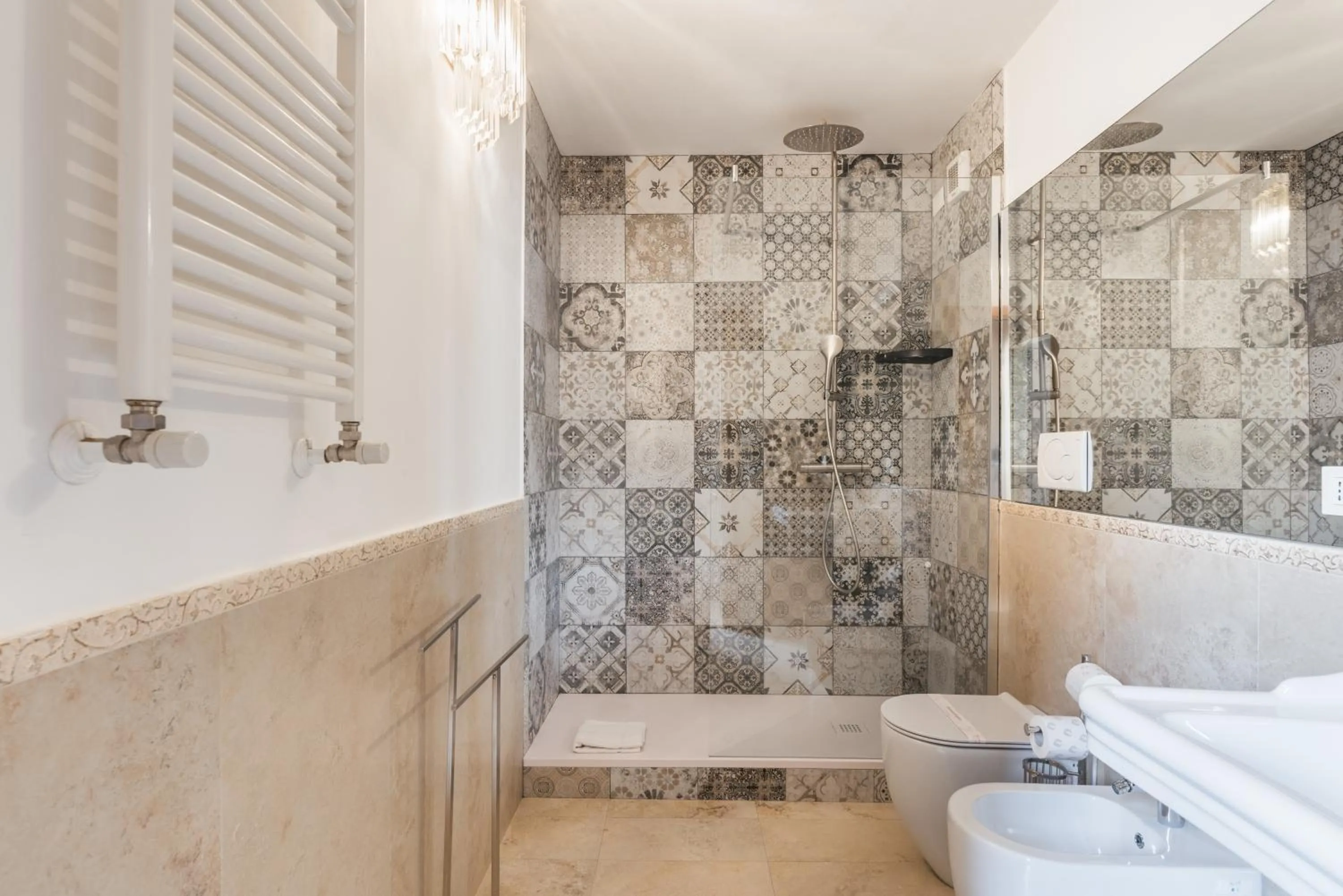 Bathroom in Penthouse Suite Rome - Private Suites