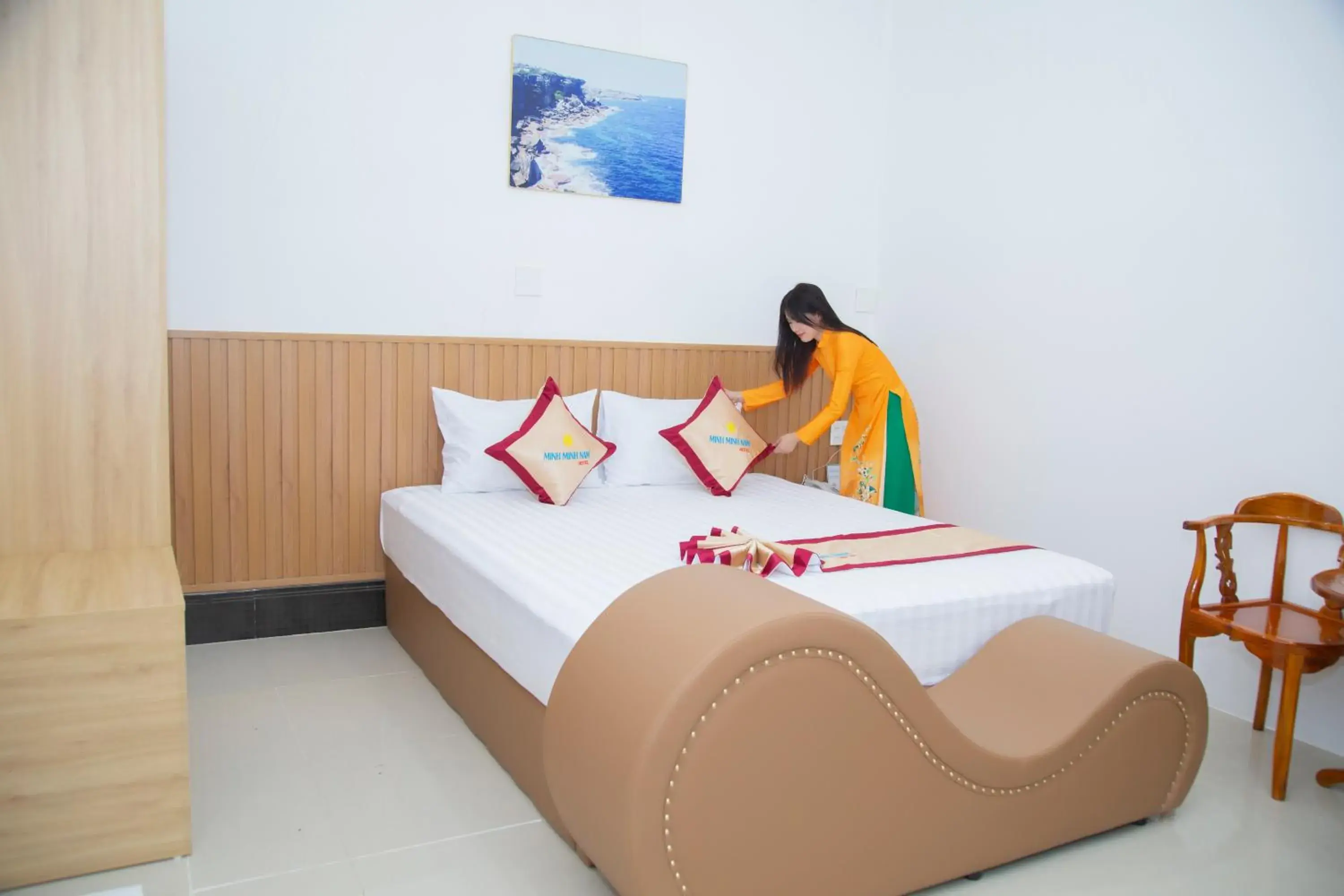 Bedroom, Bed in Minh Minh Nam 2 Hotel Bedroom, Bed in Minh Minh Nam 2 Hotel