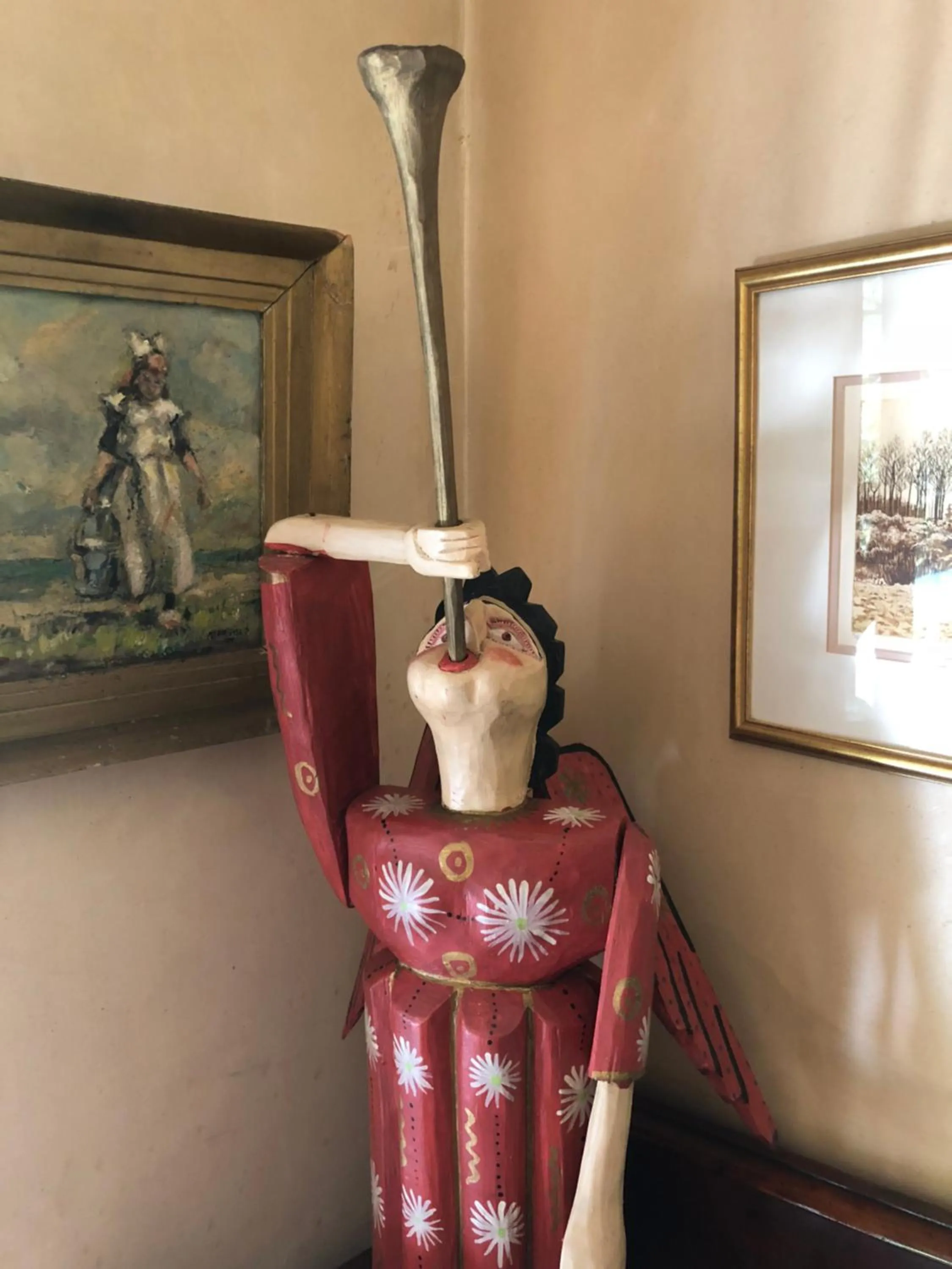 Decorative detail in 10 Alexander B&B