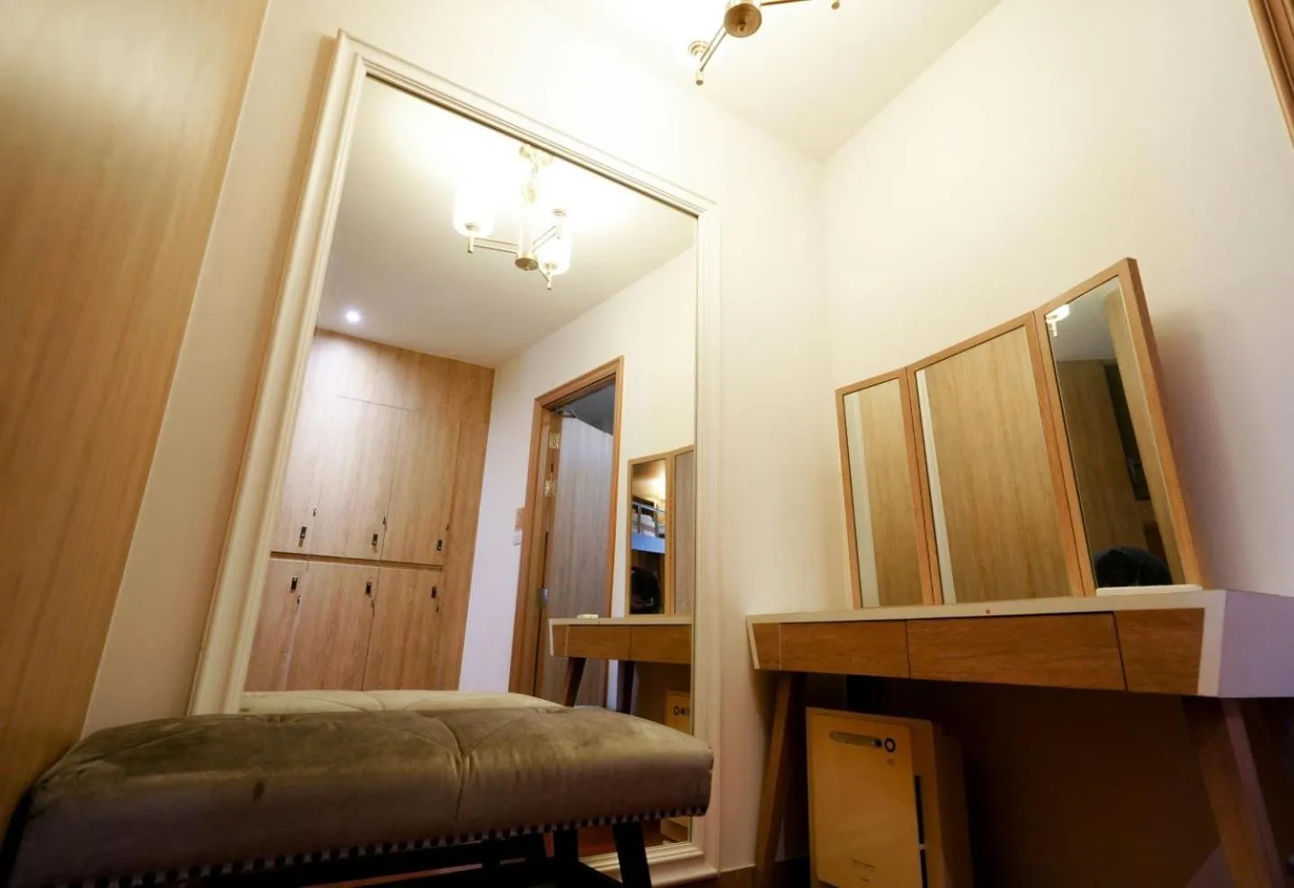 Seating area in The poshtel Bangkok By Benya