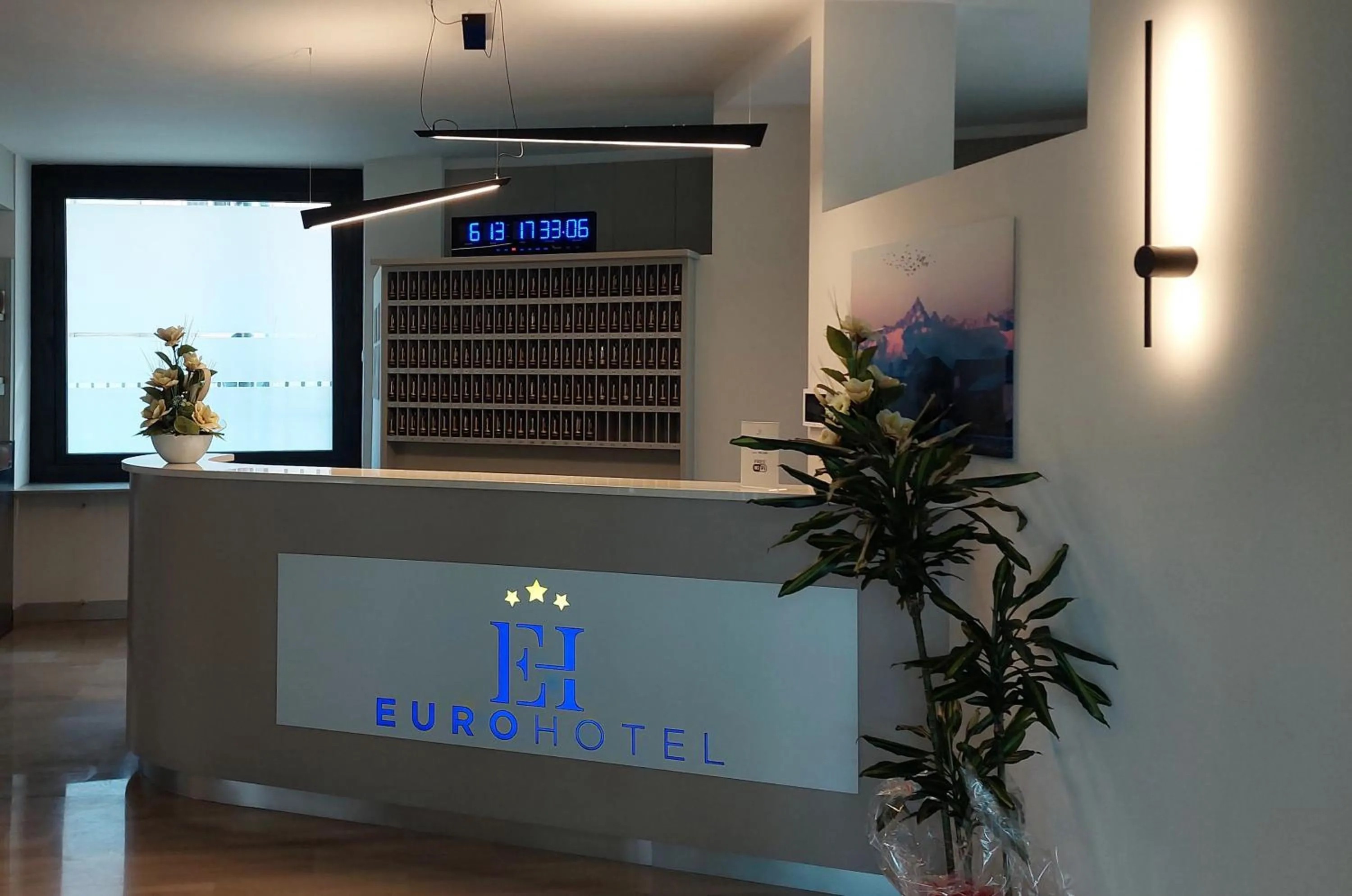 Lobby or reception in Eurohotel
