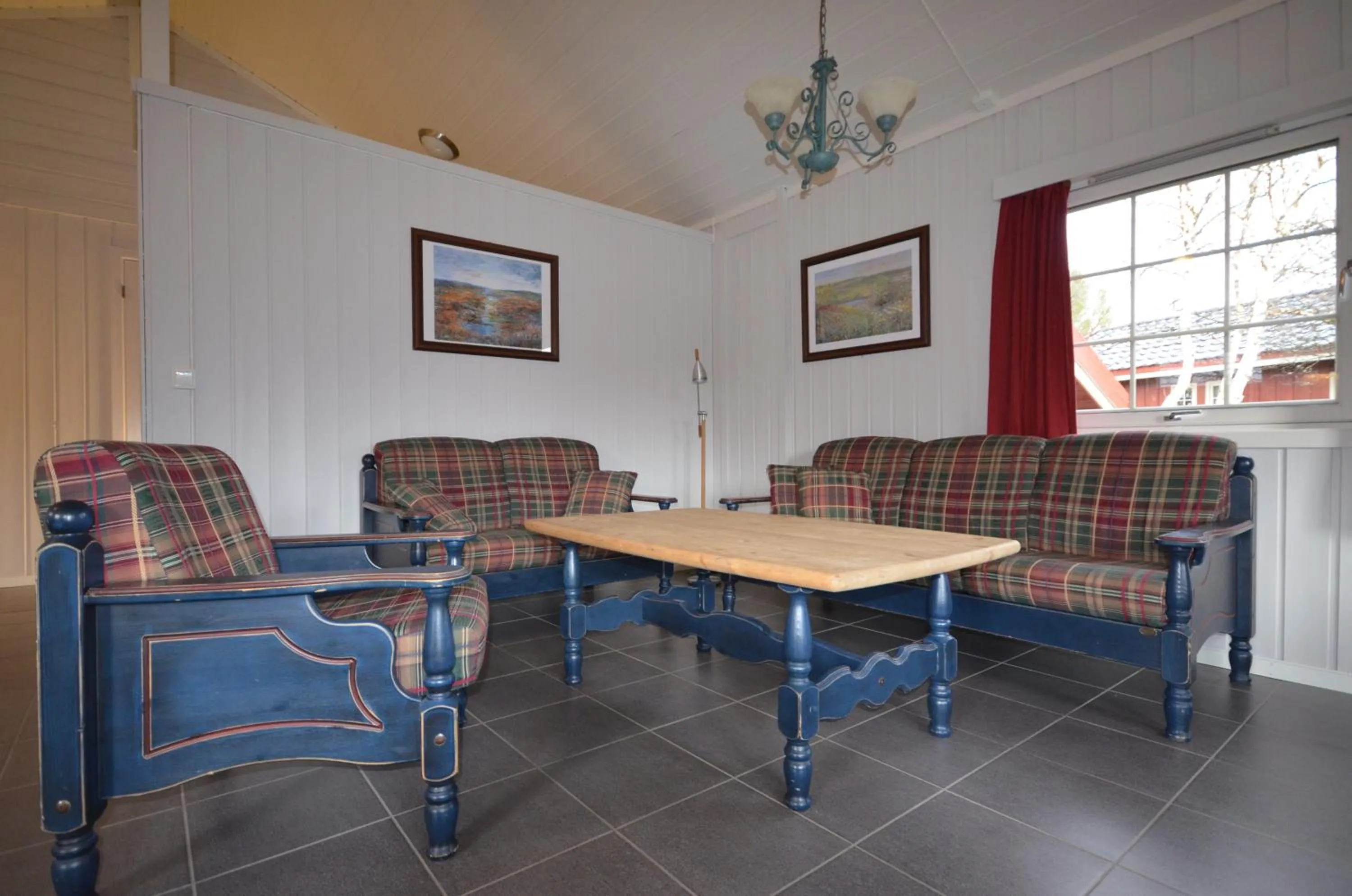 Living room in Hovden Høyfjellsenter