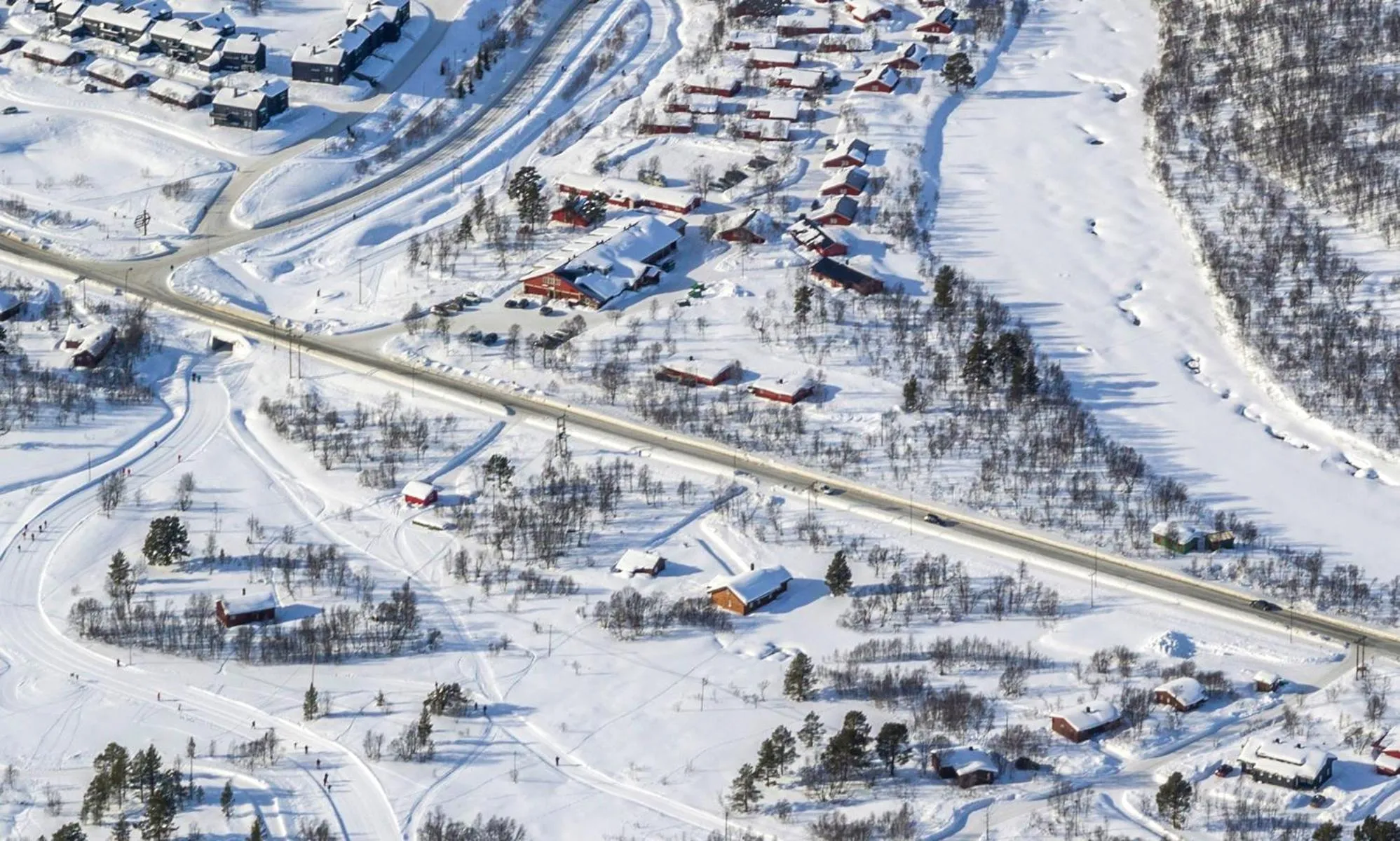 Property building in Hovden Høyfjellsenter