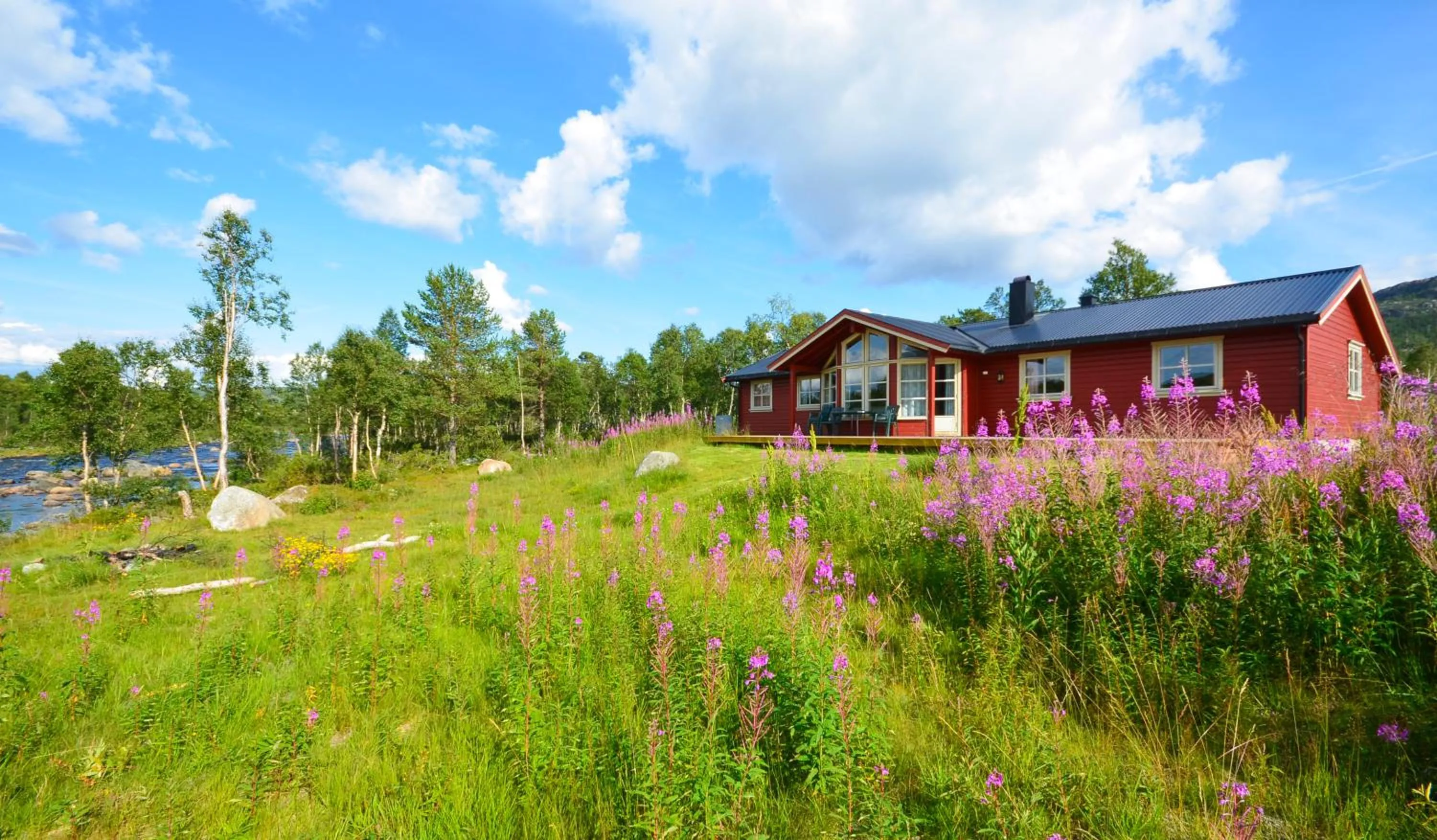 Patio in Hovden Høyfjellsenter