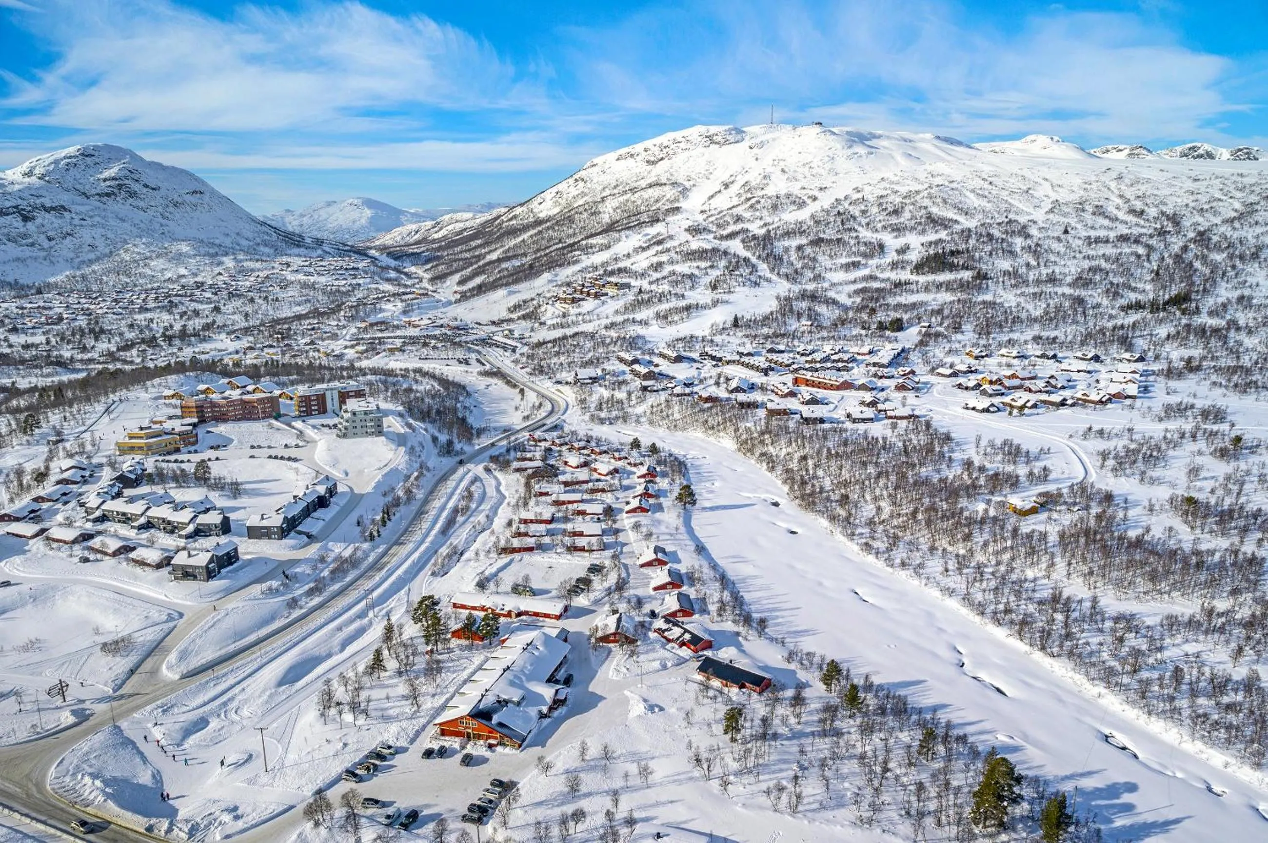 Property building in Hovden Høyfjellsenter