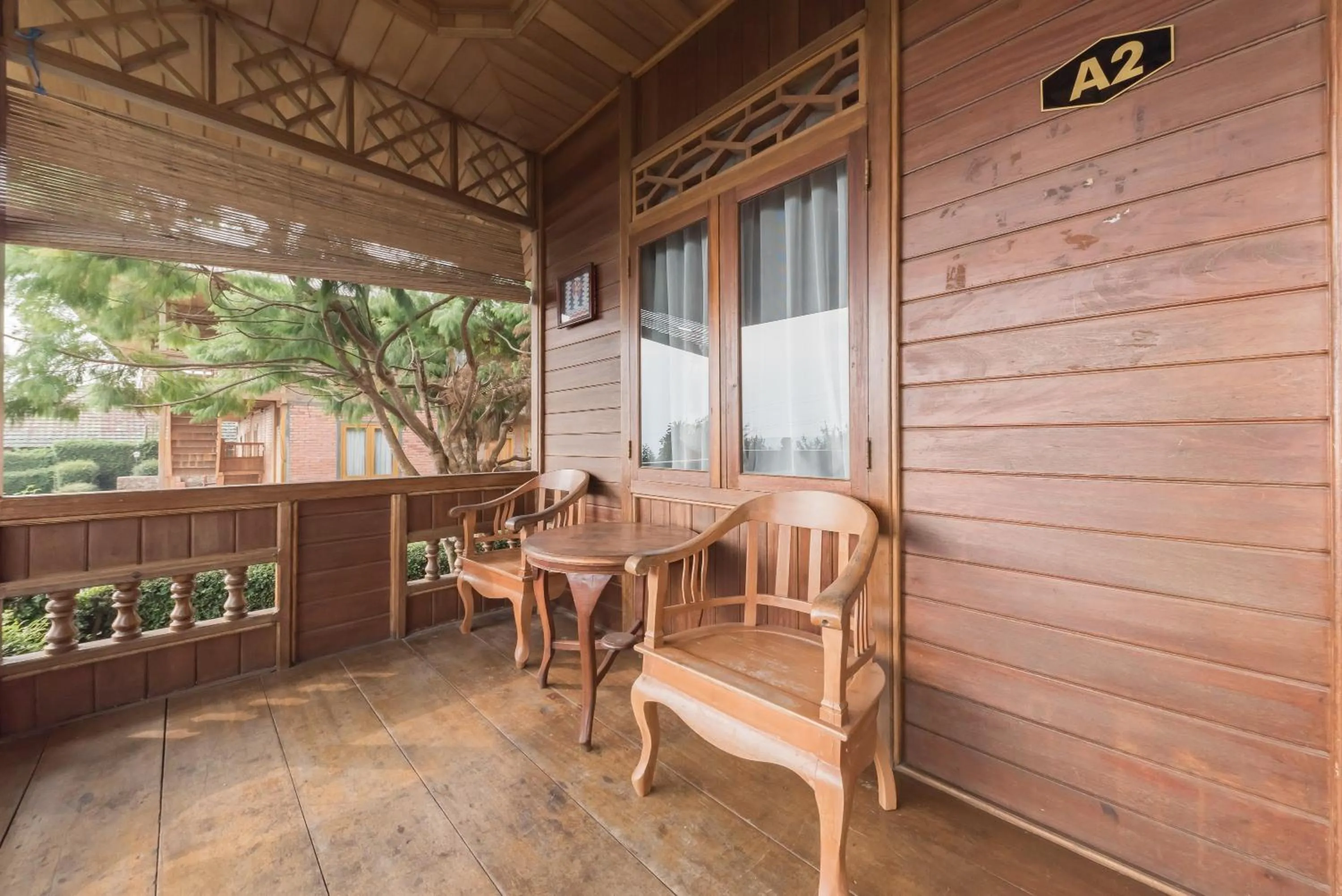 Balcony/Terrace in Urbanview Resort Anty Cisarua Tugu Puncak by RedDoorz