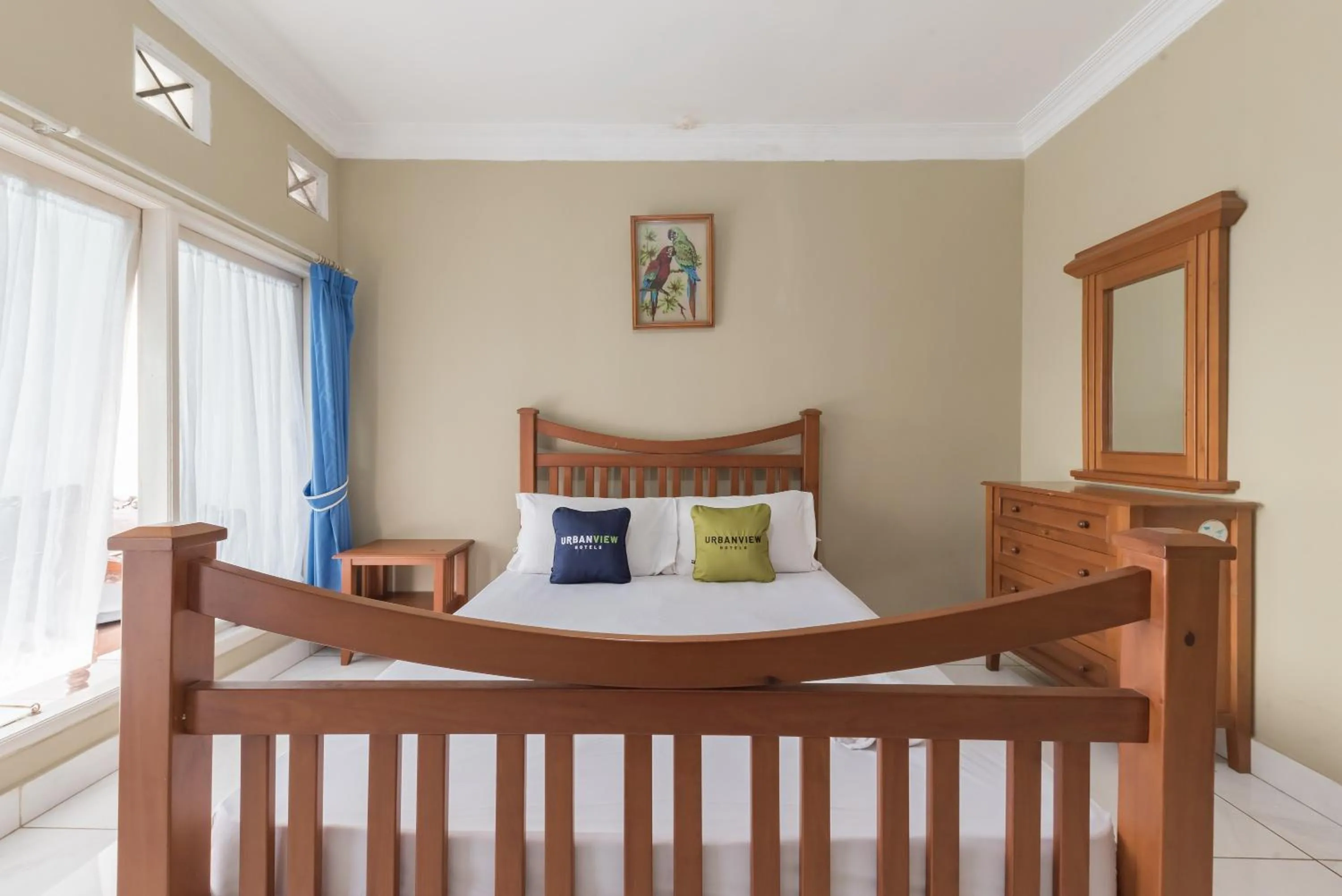 Bed in Urbanview Resort Anty Cisarua Tugu Puncak by RedDoorz