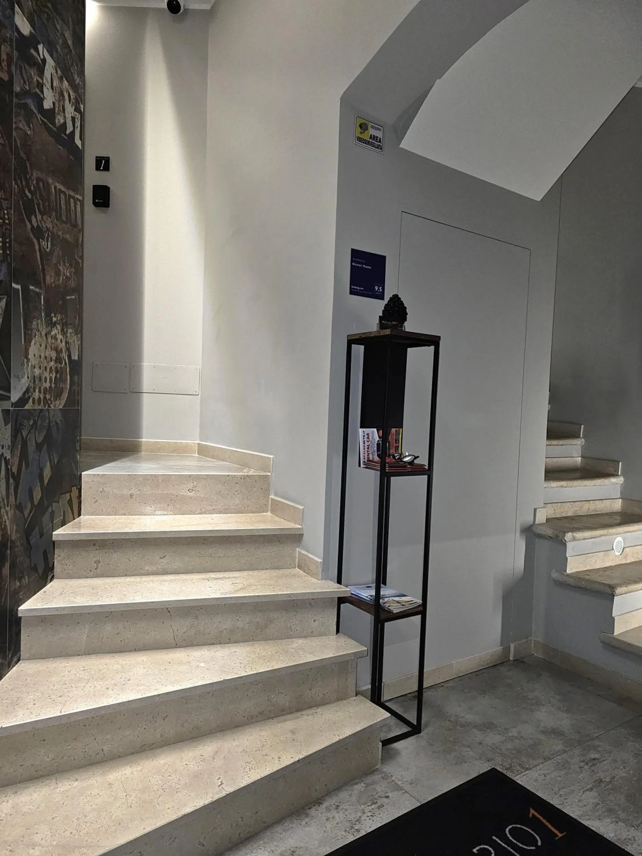 Lobby or reception in Binario1 Rooms