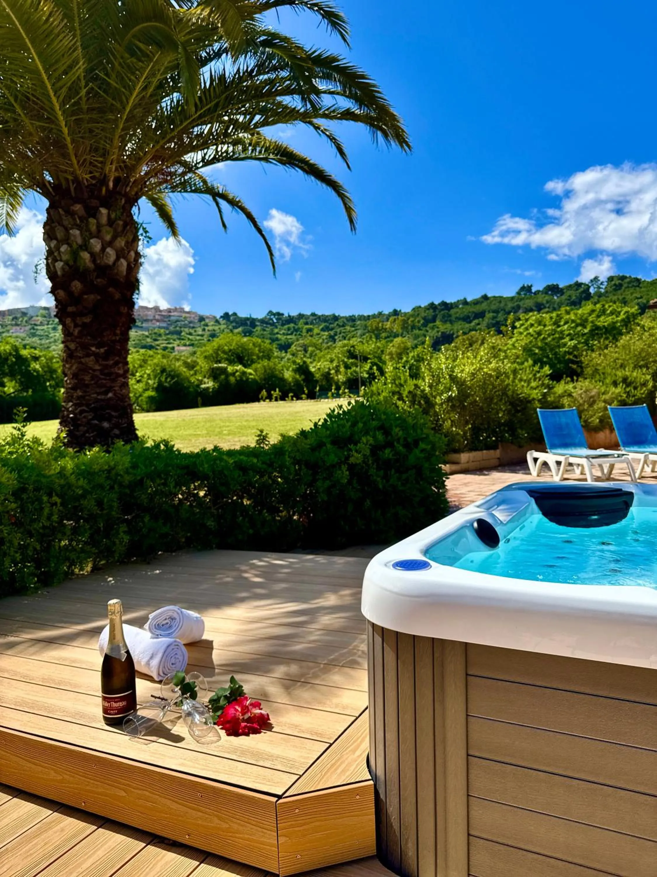 Natural landscape in Casa Campanella Resort