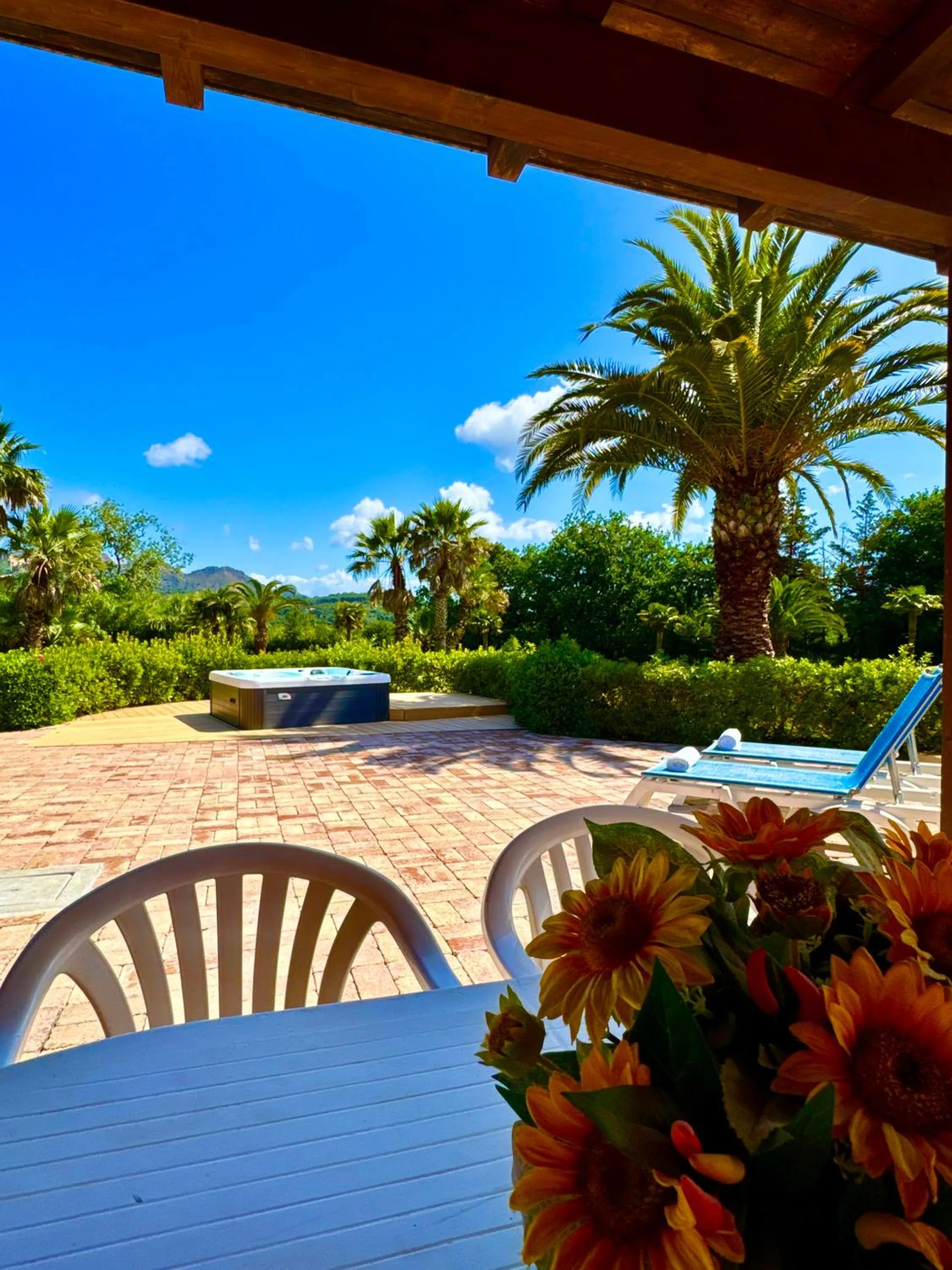 Patio in Casa Campanella Resort