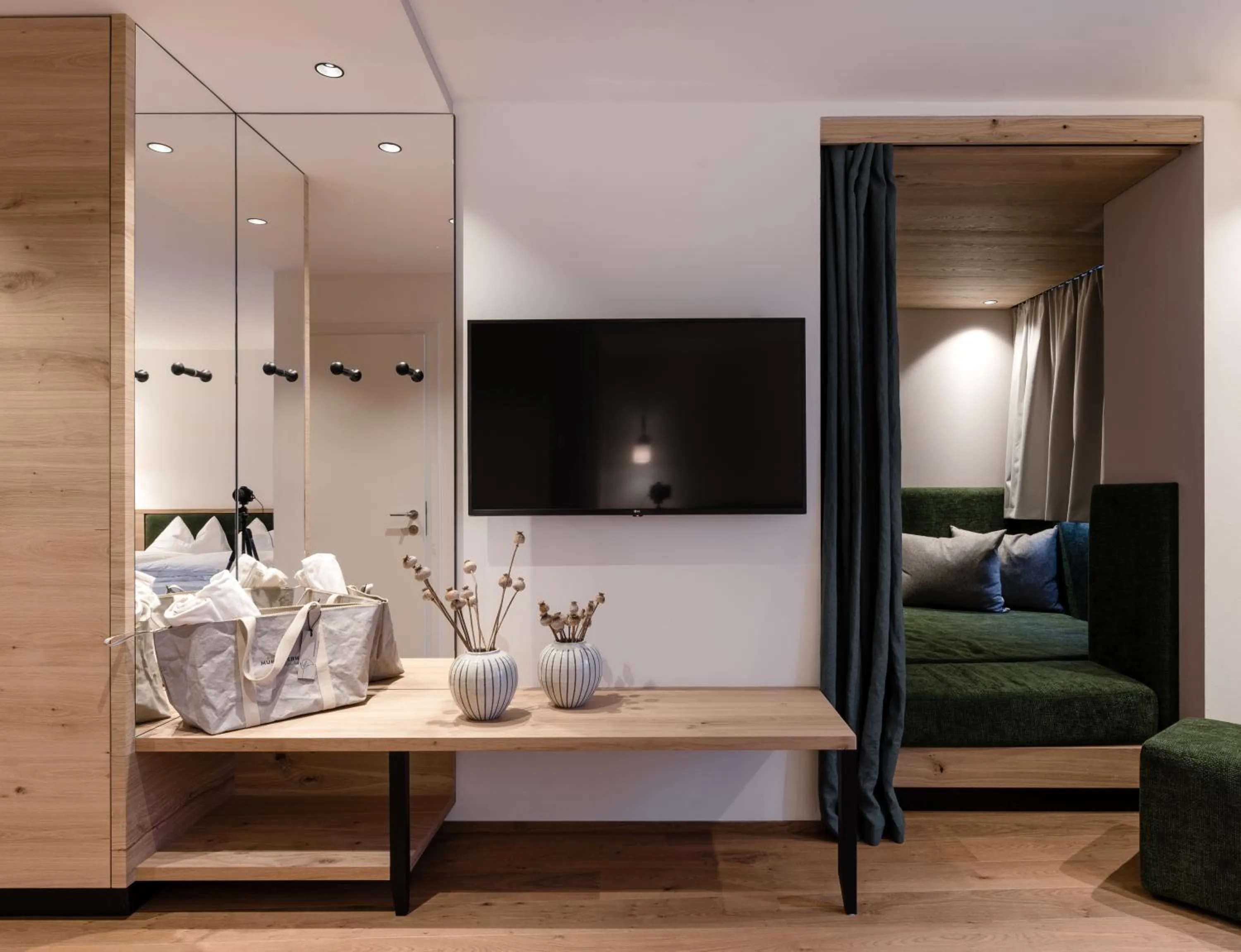 Photo of the whole room, Bed in Hotel Mühlenerhof