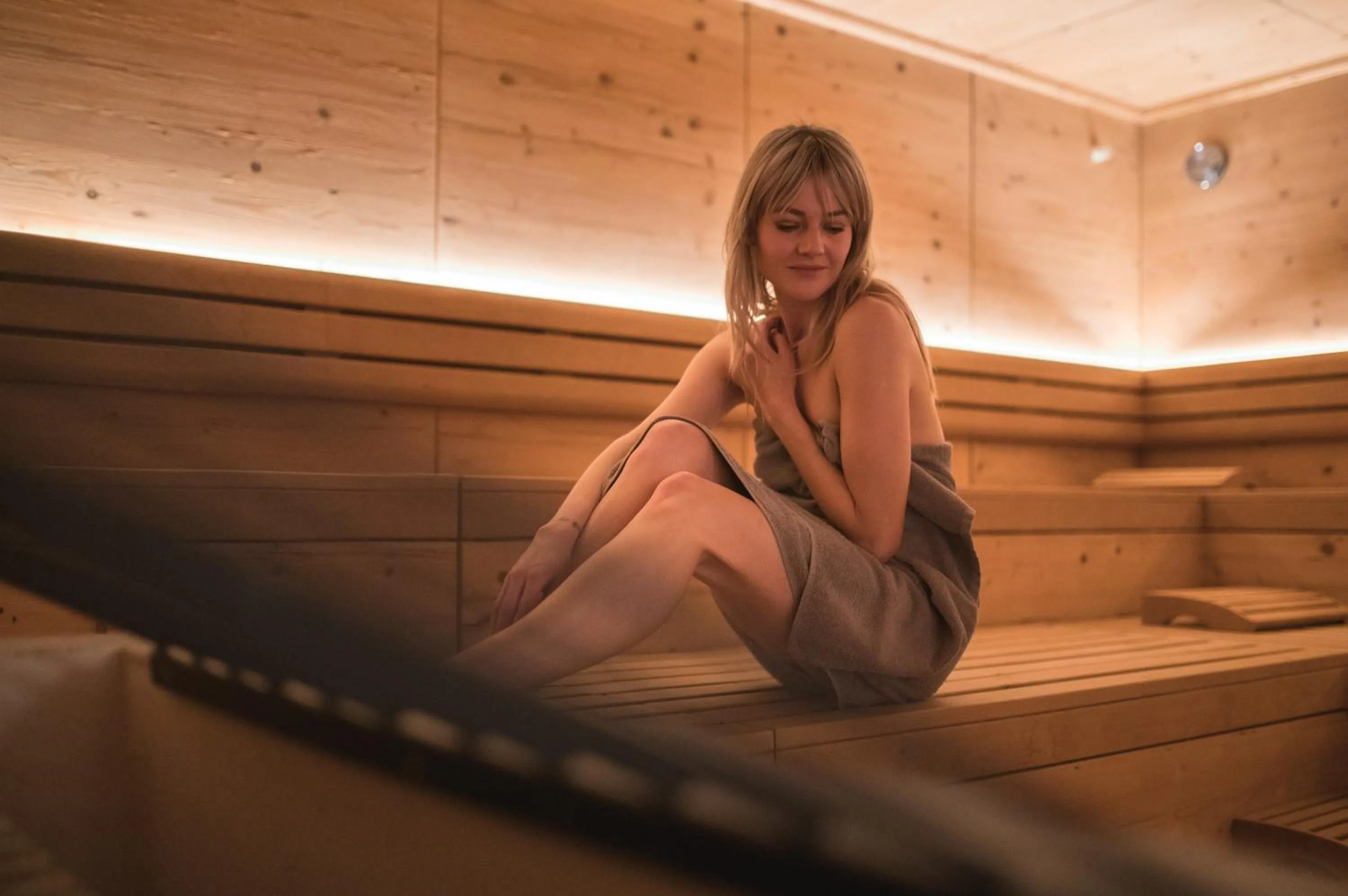 Sauna in Hotel Mühlenerhof