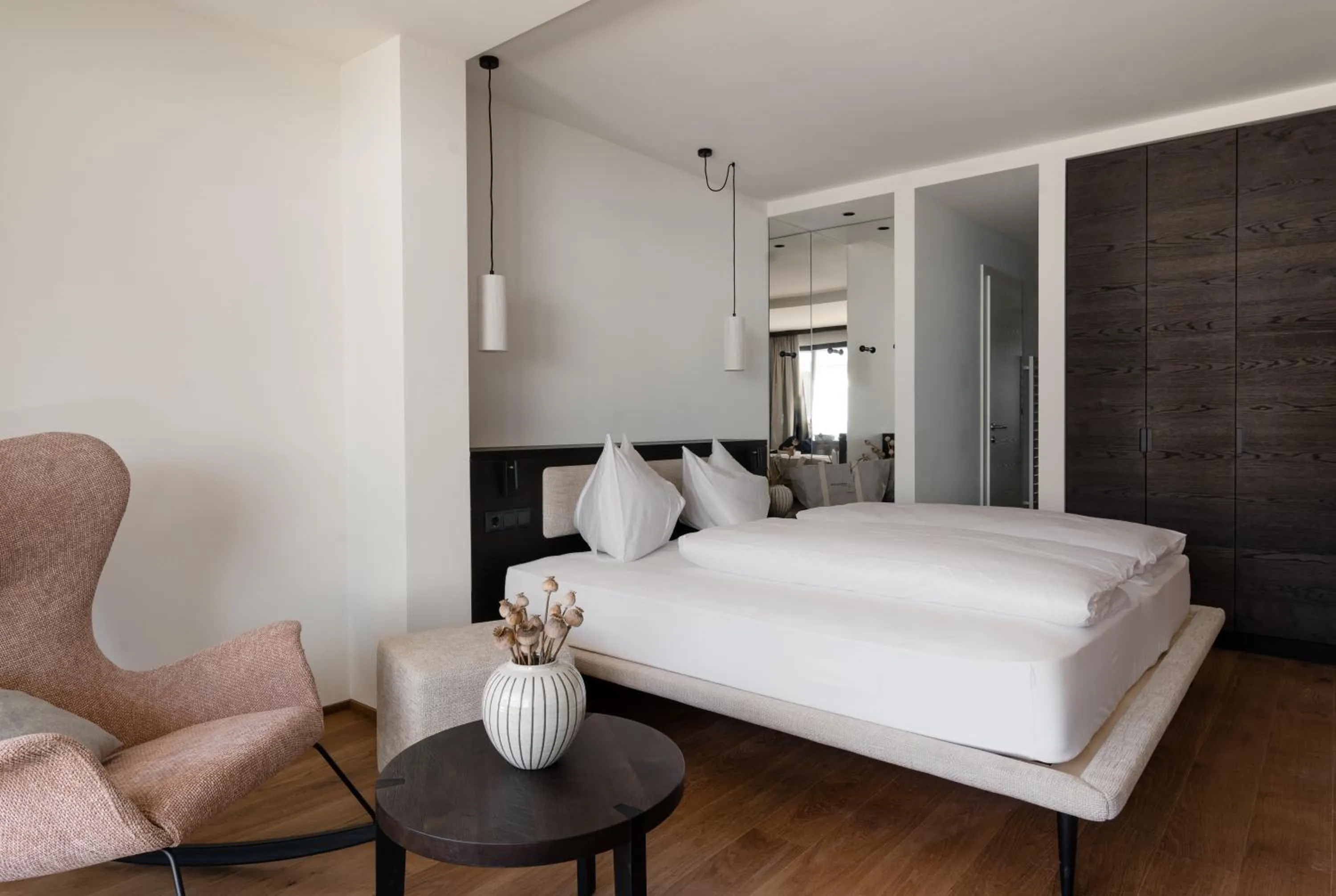 Bedroom, Bed in Hotel Mühlenerhof