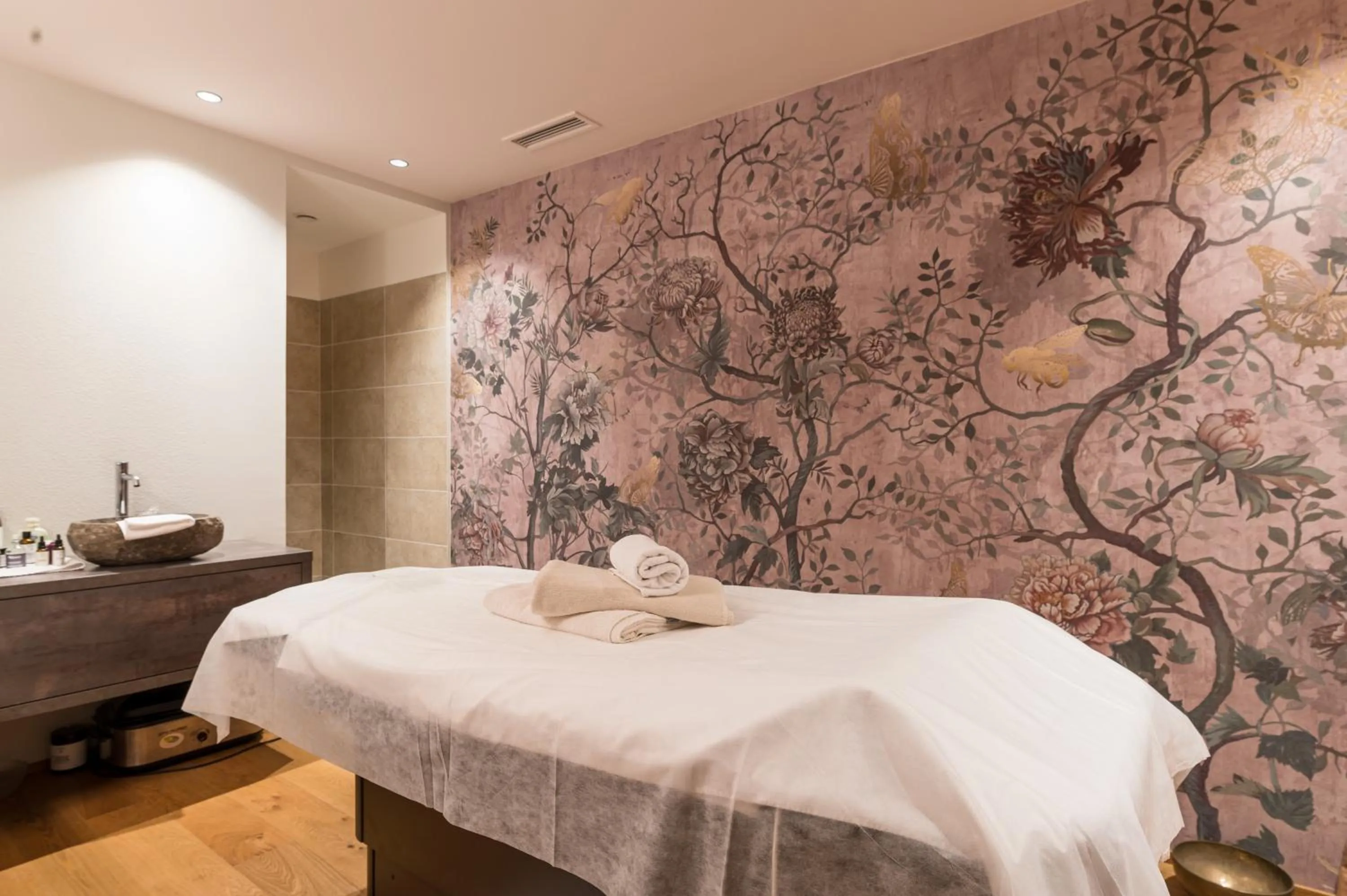 Spa and wellness centre/facilities, Bed in Hotel Mühlenerhof