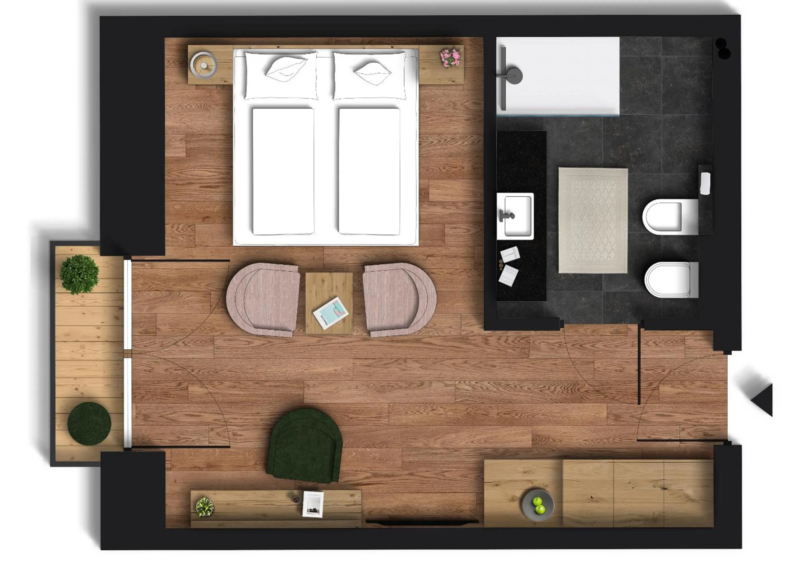 Floor plan in Hotel Mühlenerhof