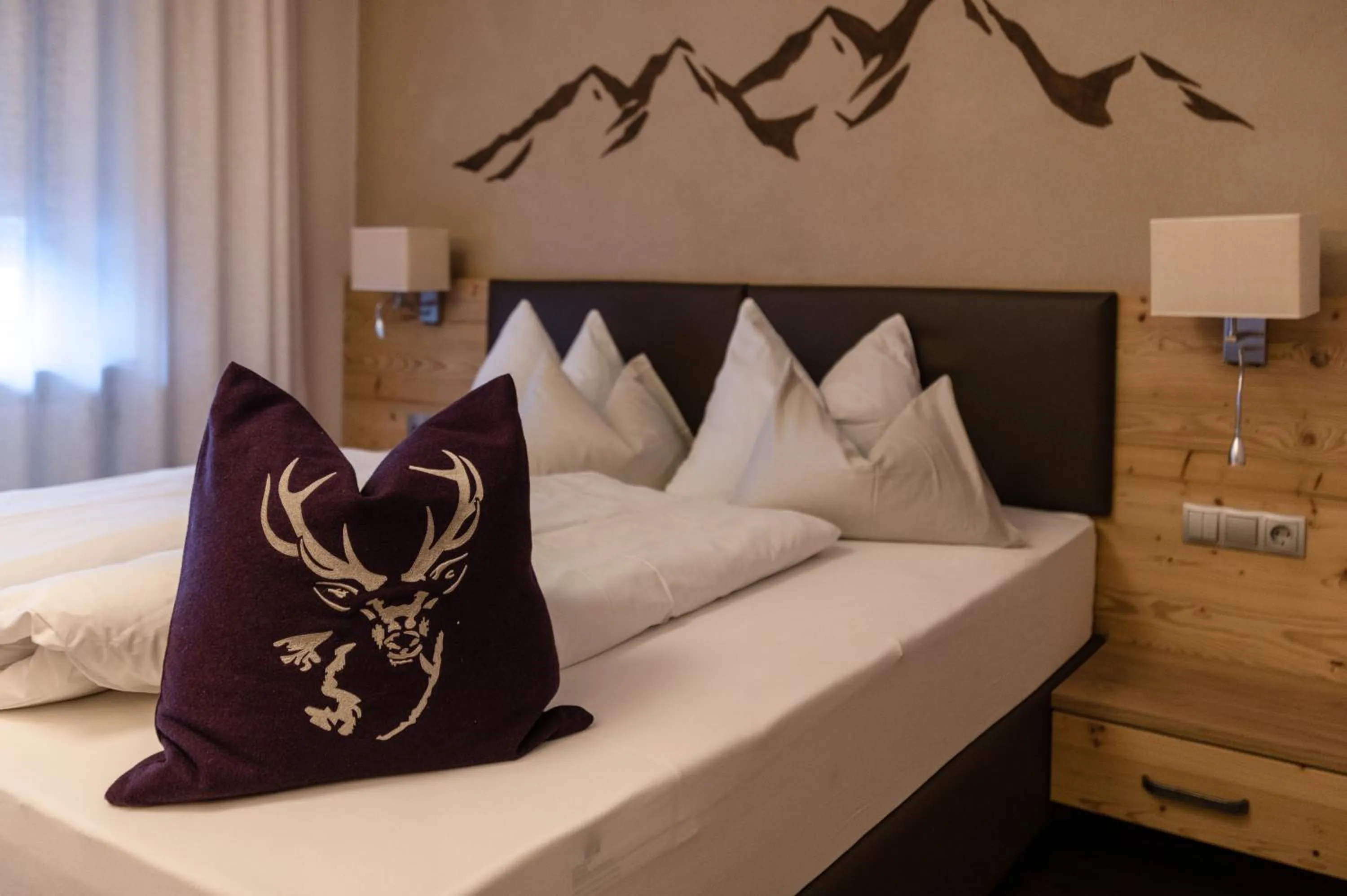 Photo of the whole room, Bed in Hotel Mühlenerhof