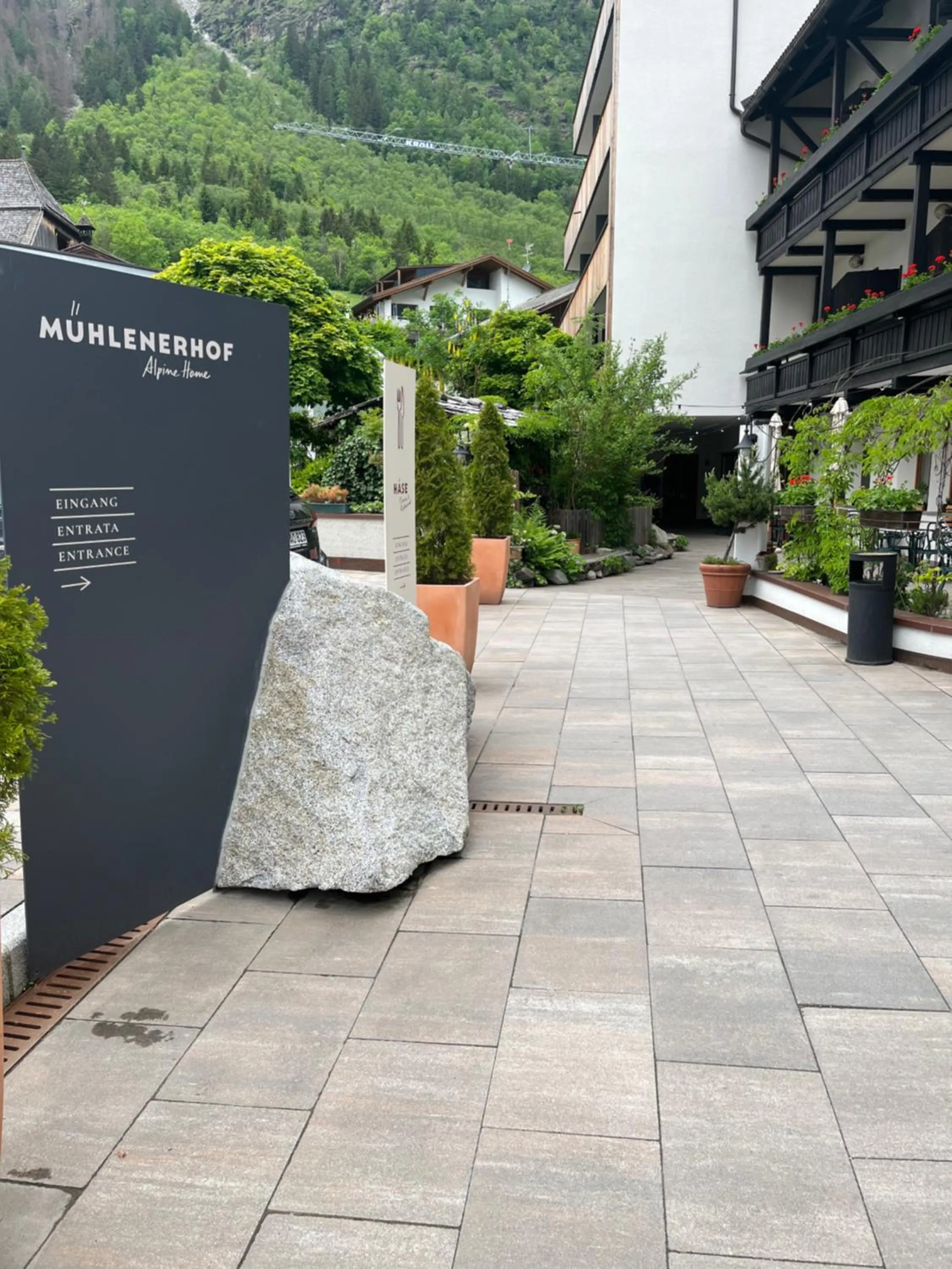 Balcony/Terrace in Hotel Mühlenerhof