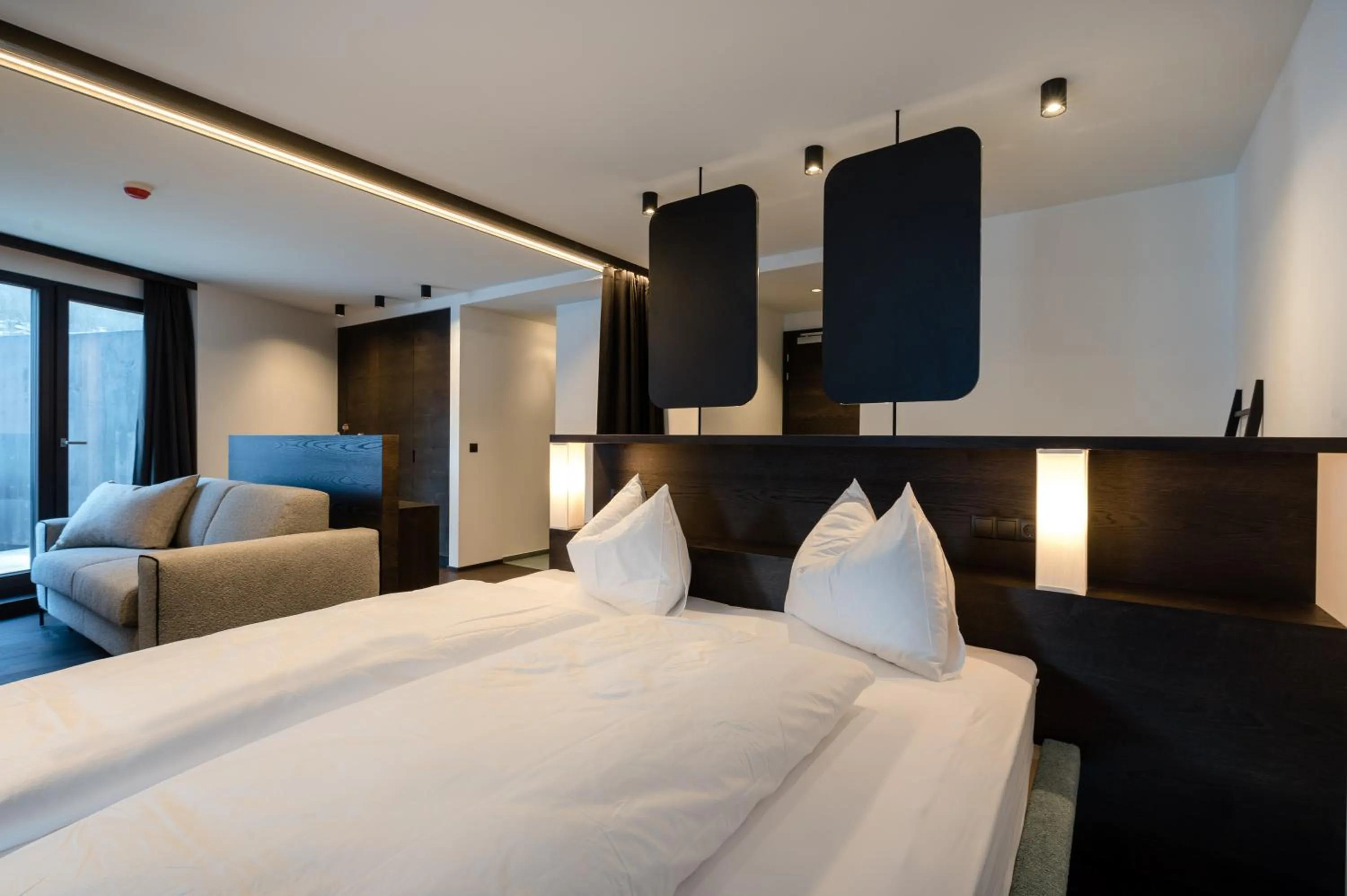 Photo of the whole room, Bed in Hotel Mühlenerhof