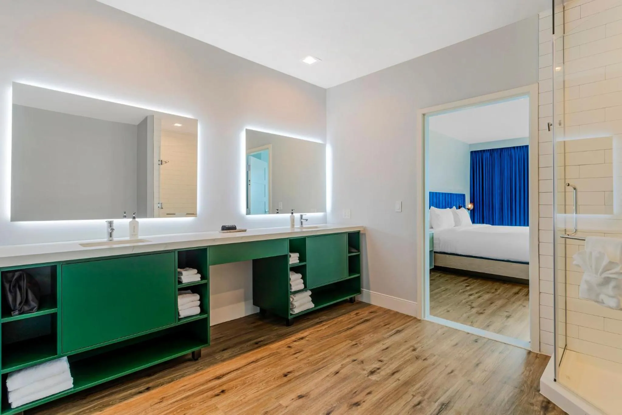 Bathroom in EVEN Hotel Waco - University Area by IHG