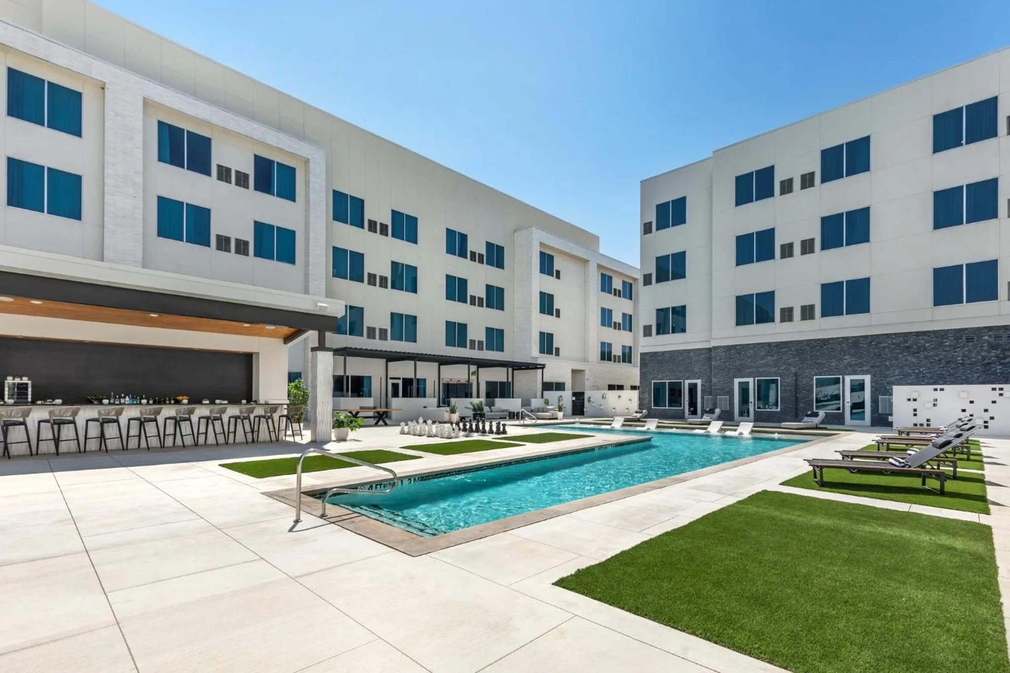 Swimming pool in EVEN Hotel Waco - University Area by IHG