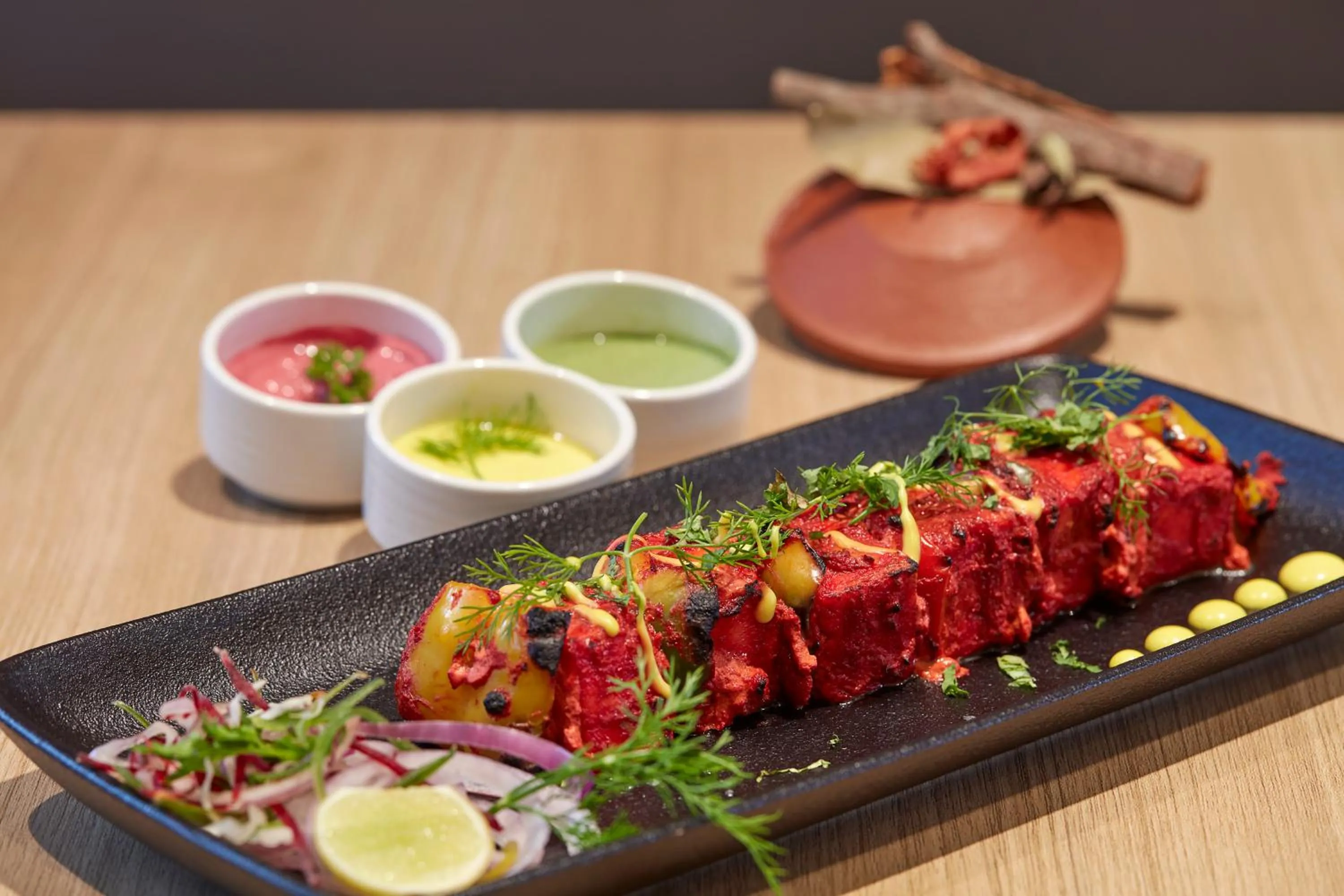 Restaurant/places to eat in Holiday Inn Express Bengaluru Bommasandra by IHG