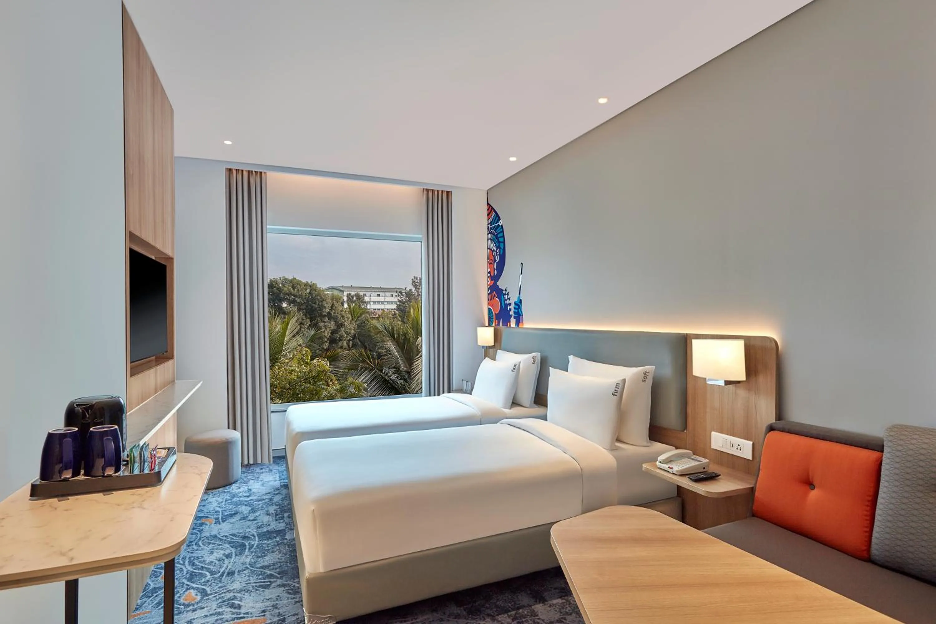 Bed in Holiday Inn Express Bengaluru Bommasandra by IHG