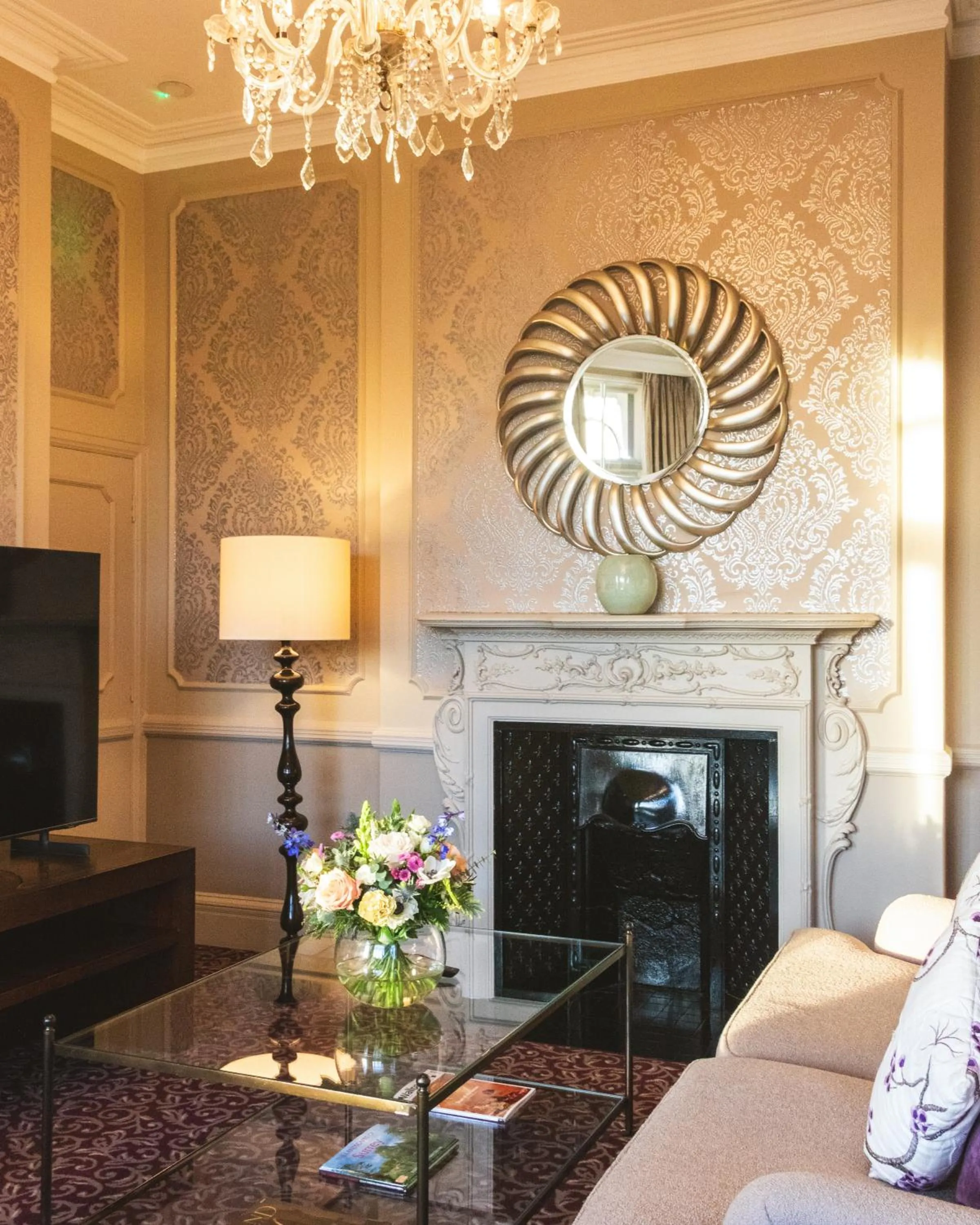 Bedroom in Woodlands Park Hotel